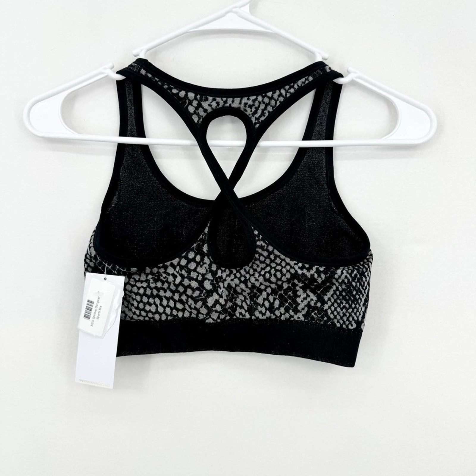 Spiritual Gangster Spiritual Gangster Snakeskin Print Racerback Sports Bra XS/S Size S / US 4 / IT 40 - 6 Thumbnail