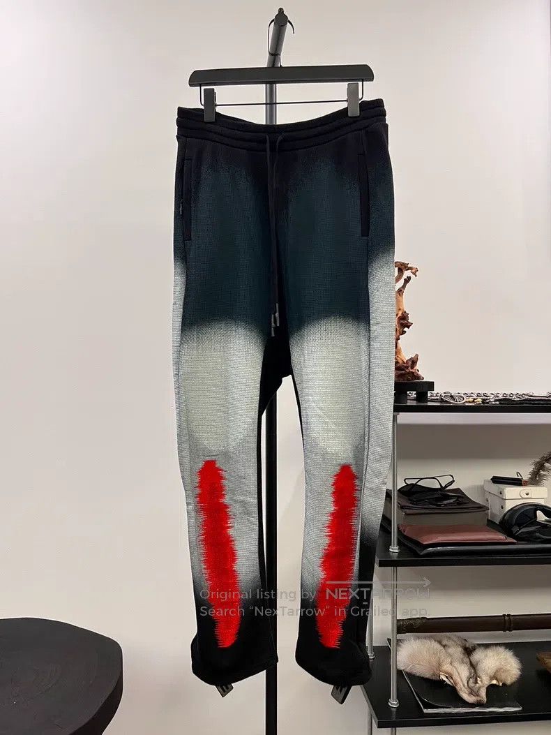 Boris Bidjan Saberi Boris Bidjan Saberi size M Gradient spray-painted embroide Size US 27 - 2 Thumbnail
