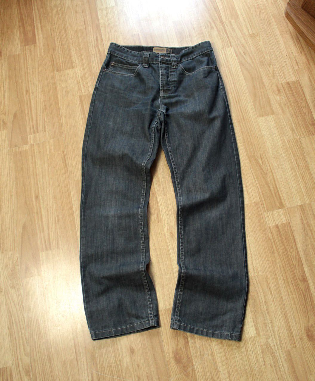 Lambretta 🔥 Lambretta Vintage Baggy Jeans Big Logo Drill Streetwear Size US 30 / EU 46 - 3 Thumbnail
