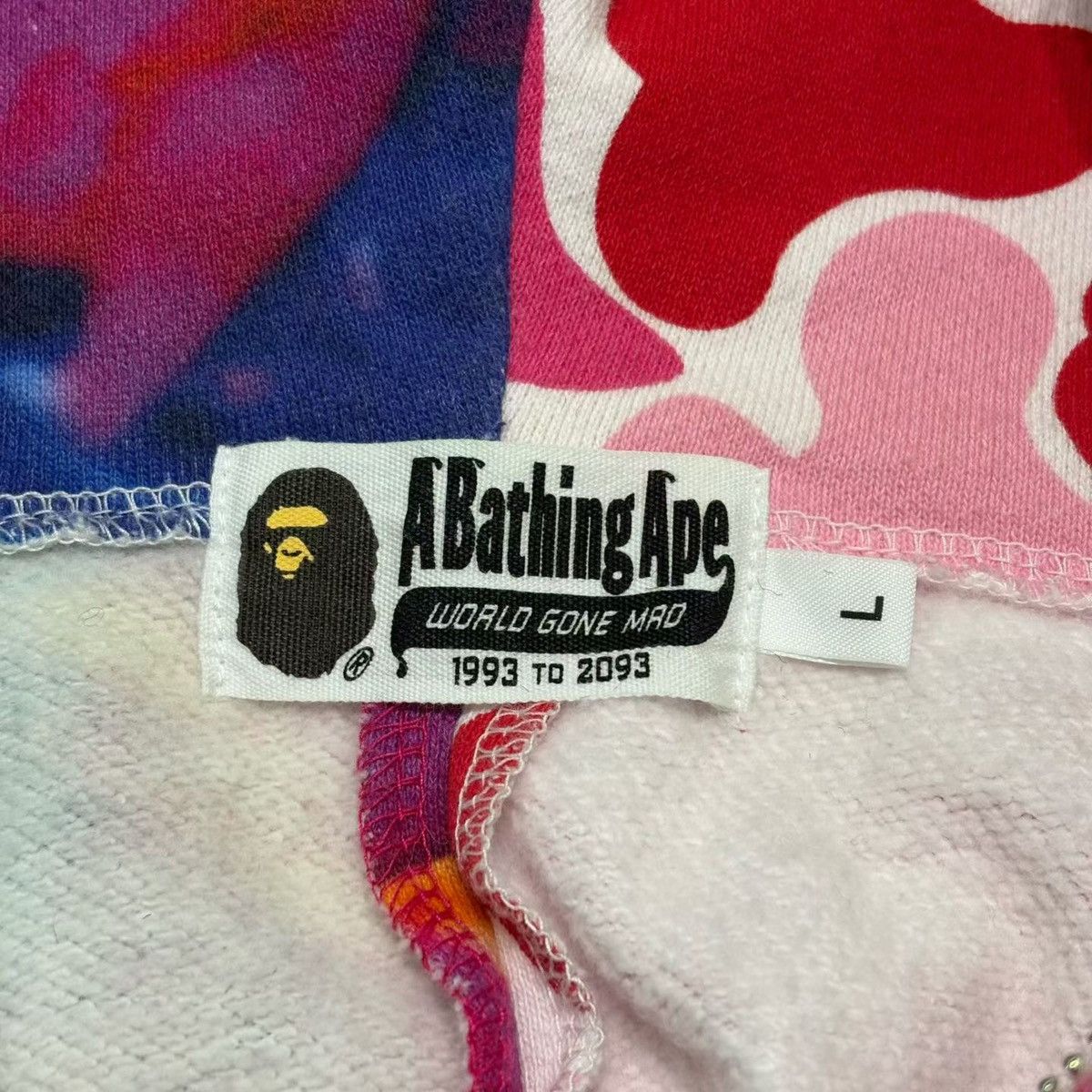 Bape BAPE CAMO SHARK FULL ZIP HOODIE Size US L / EU 52-54 / 3 - 3 Thumbnail