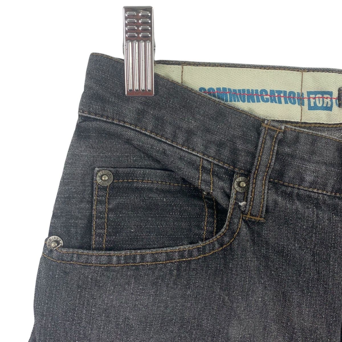 Japanese Brand PPFM prisoner stripe pants Size 28" / US 6 / IT 42 - 6 Thumbnail