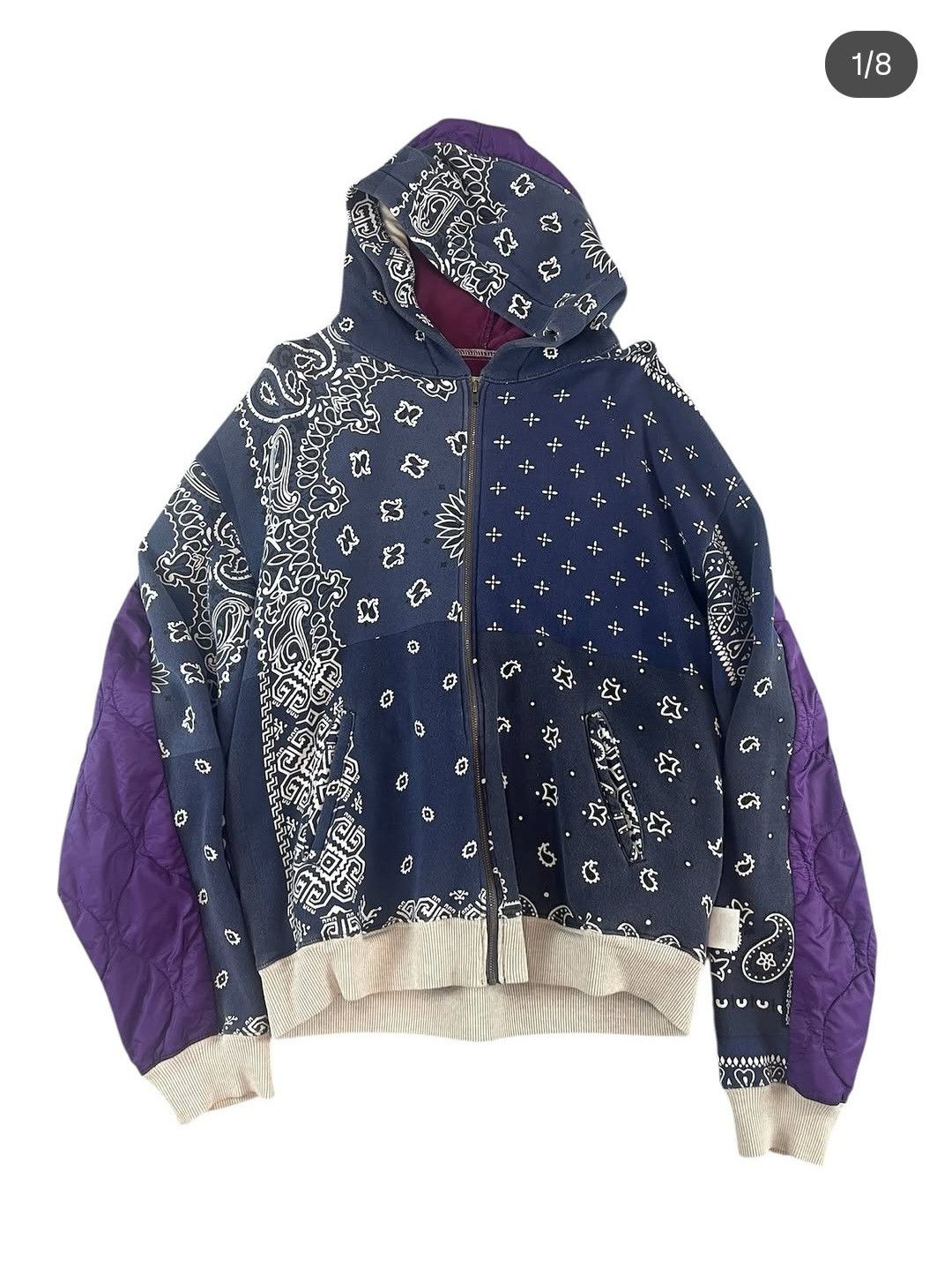 Kapital Kapital Hybrid Bandana Hoodie Size US L / EU 52-54 / 3 - 1 Thumbnail