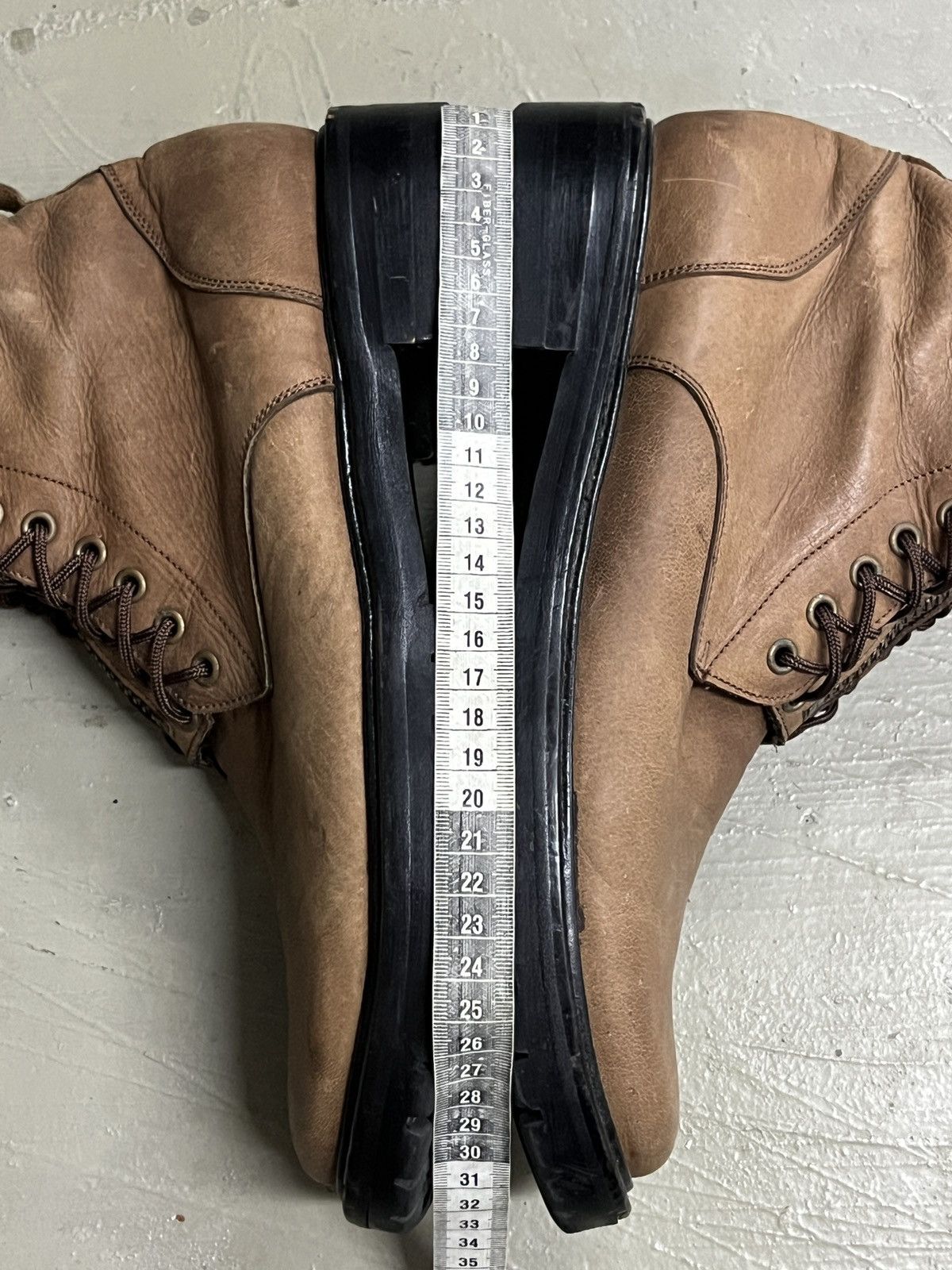 Guidi Takeo Kikuchi Lace Zipper Leather Combat Guidi Style Boots Size US 9 / EU 42 - 19 Thumbnail