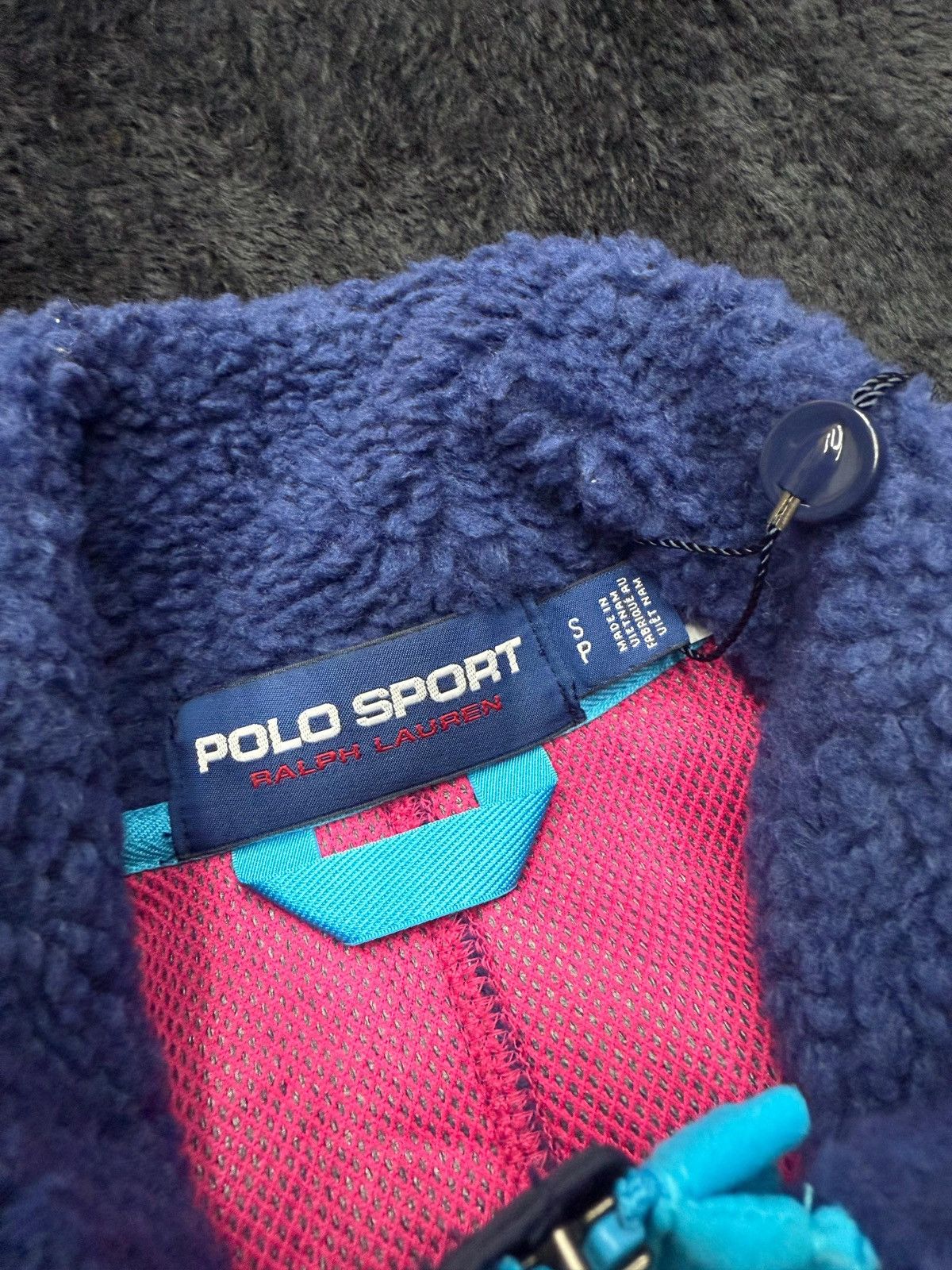Polo Ralph Lauren Polo Ralph Lauren Stacked Polo Sport Fleece Zip Jacket Size US S / EU 44-46 / 1 - 8 Thumbnail