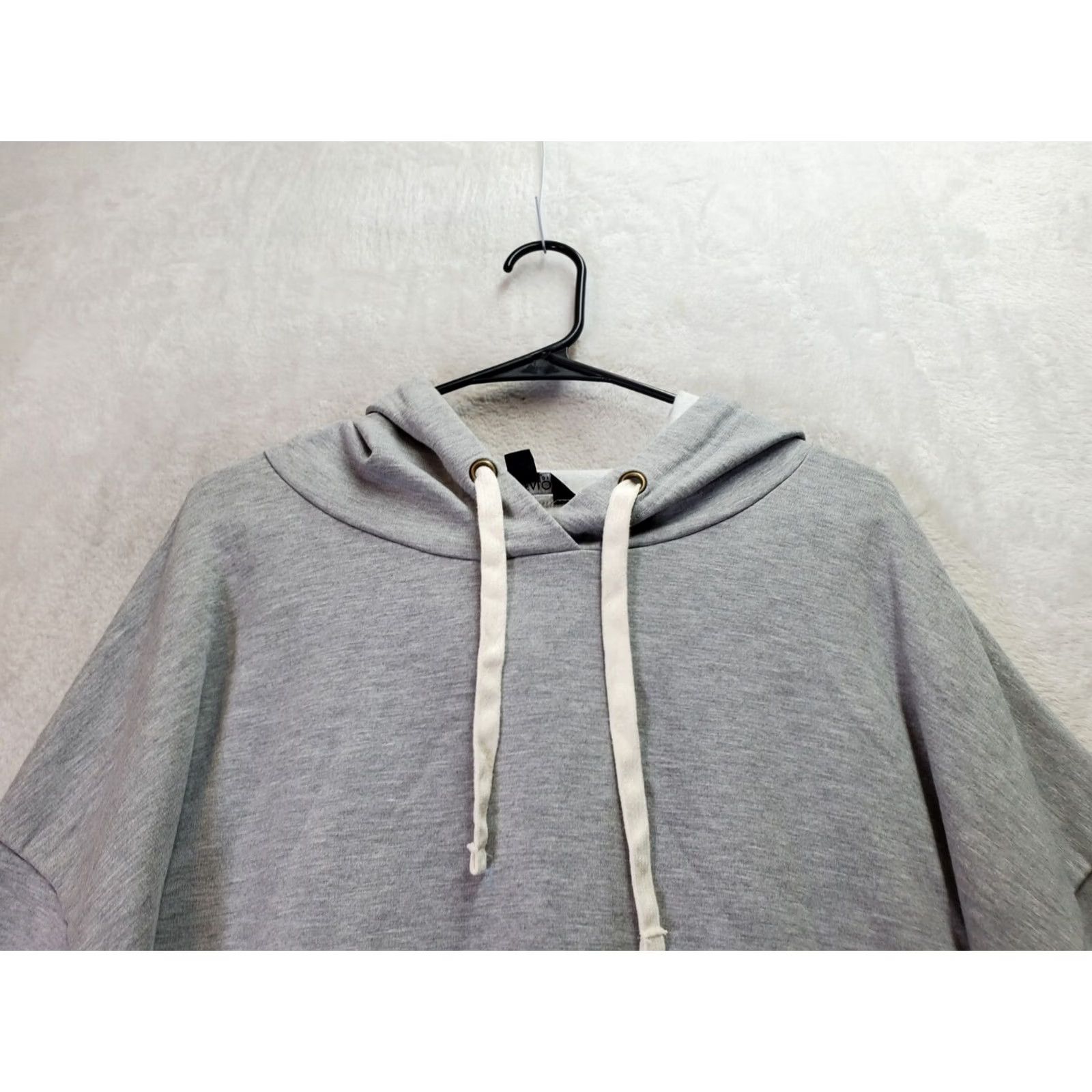 Buffalo David Bitton Buffalo Hoodie Womens XL Gray Viscose Long Sleeve Hooded Drawstring Size XL / US 12-14 / IT 48-50 - 4 Thumbnail