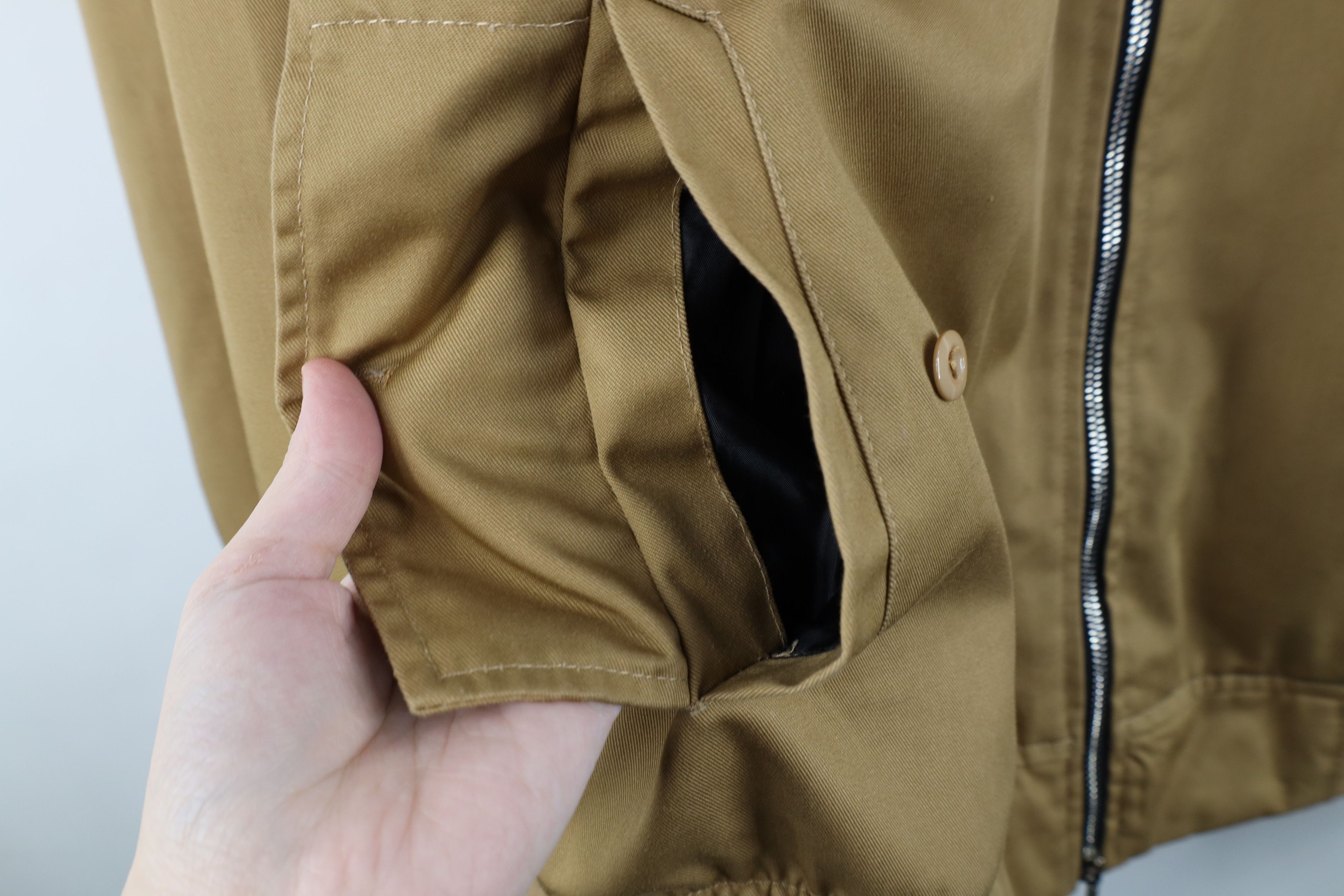 Vintage Vintage 90s Streetwear Lined Cafe Racer Bomber Jacket Size US XL / EU 56 / 4 - 6 Thumbnail