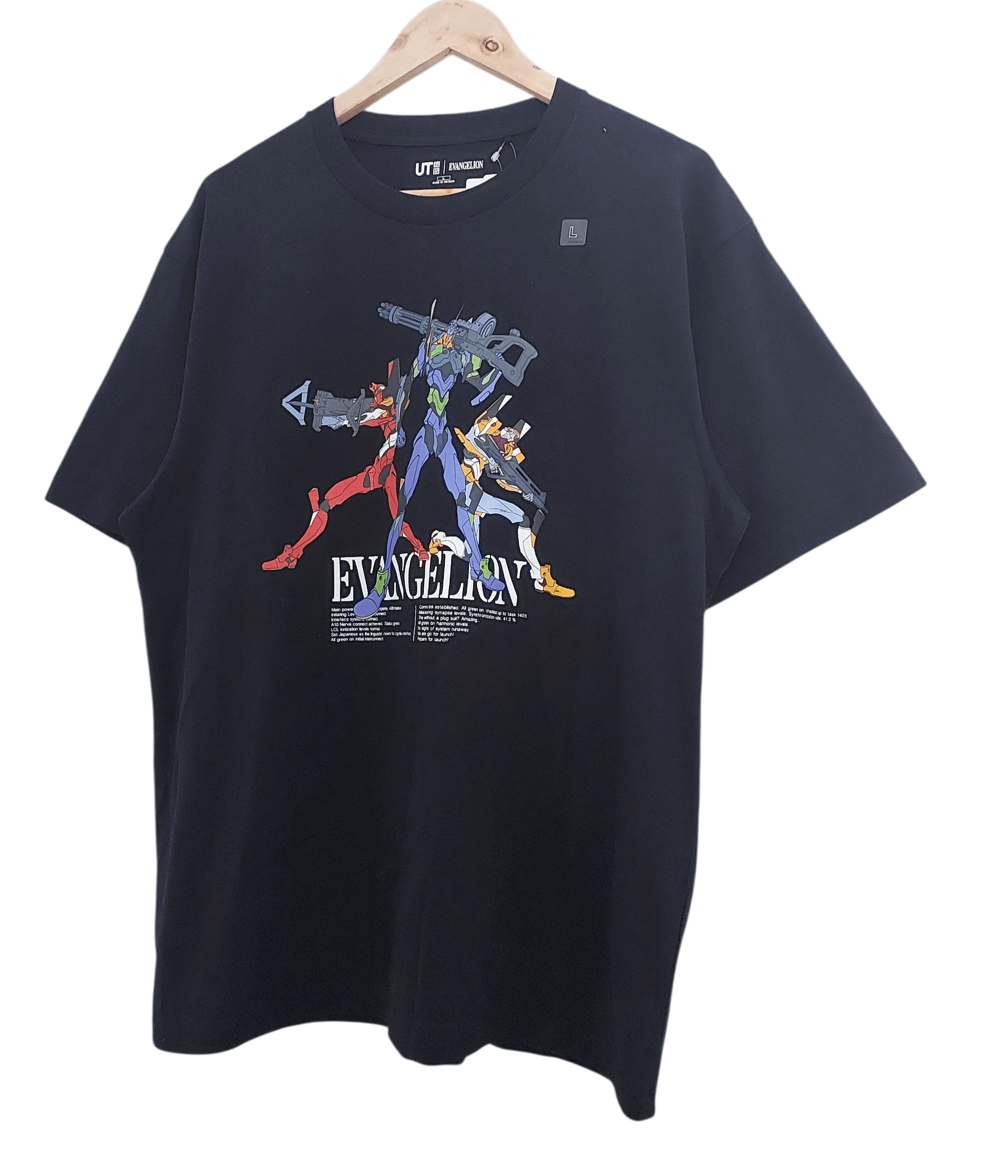 Anime EVANGELION ANIME T-SHIRT Size US L / EU 52-54 / 3 - 1 Thumbnail