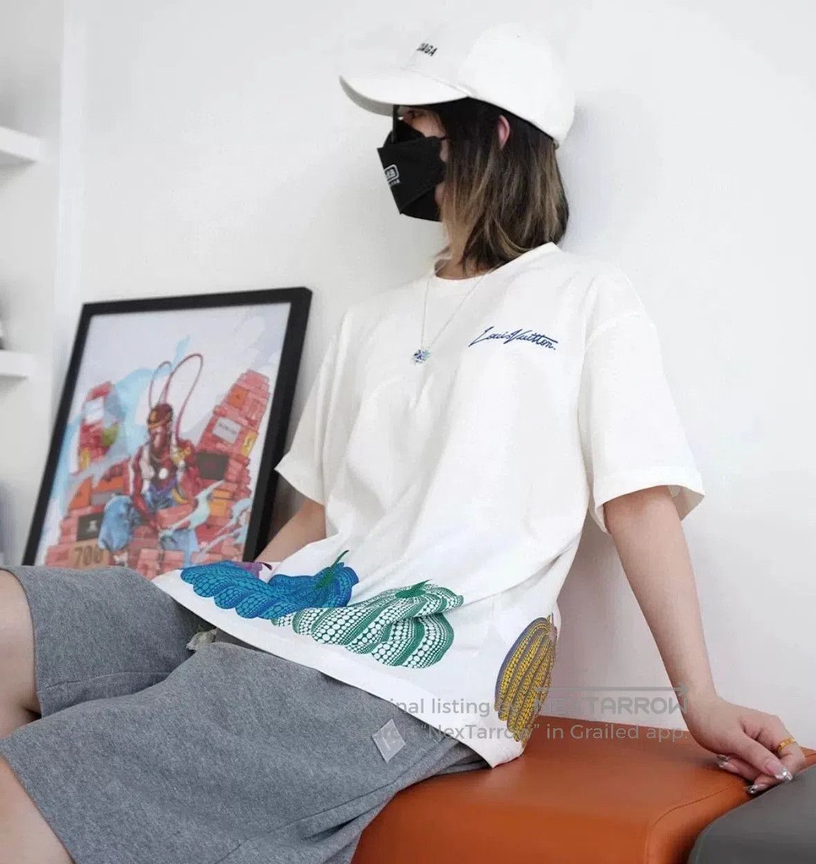Louis Vuitton Louis Vuitton x Yayoi Kusama Pumpkin Print T. Size US M / EU 48-50 / 2 - 6 Thumbnail