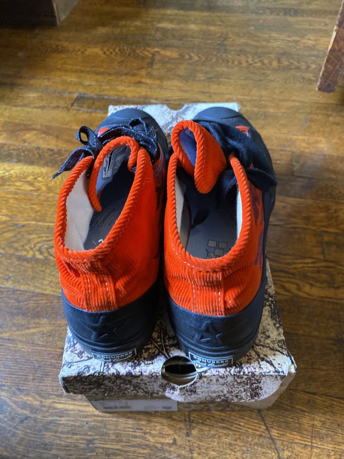 A$AP Nast × Converse Converse Jack Purcell Chukka Mid ASAP Nast Red Size US 10 / EU 43 - 2 Thumbnail