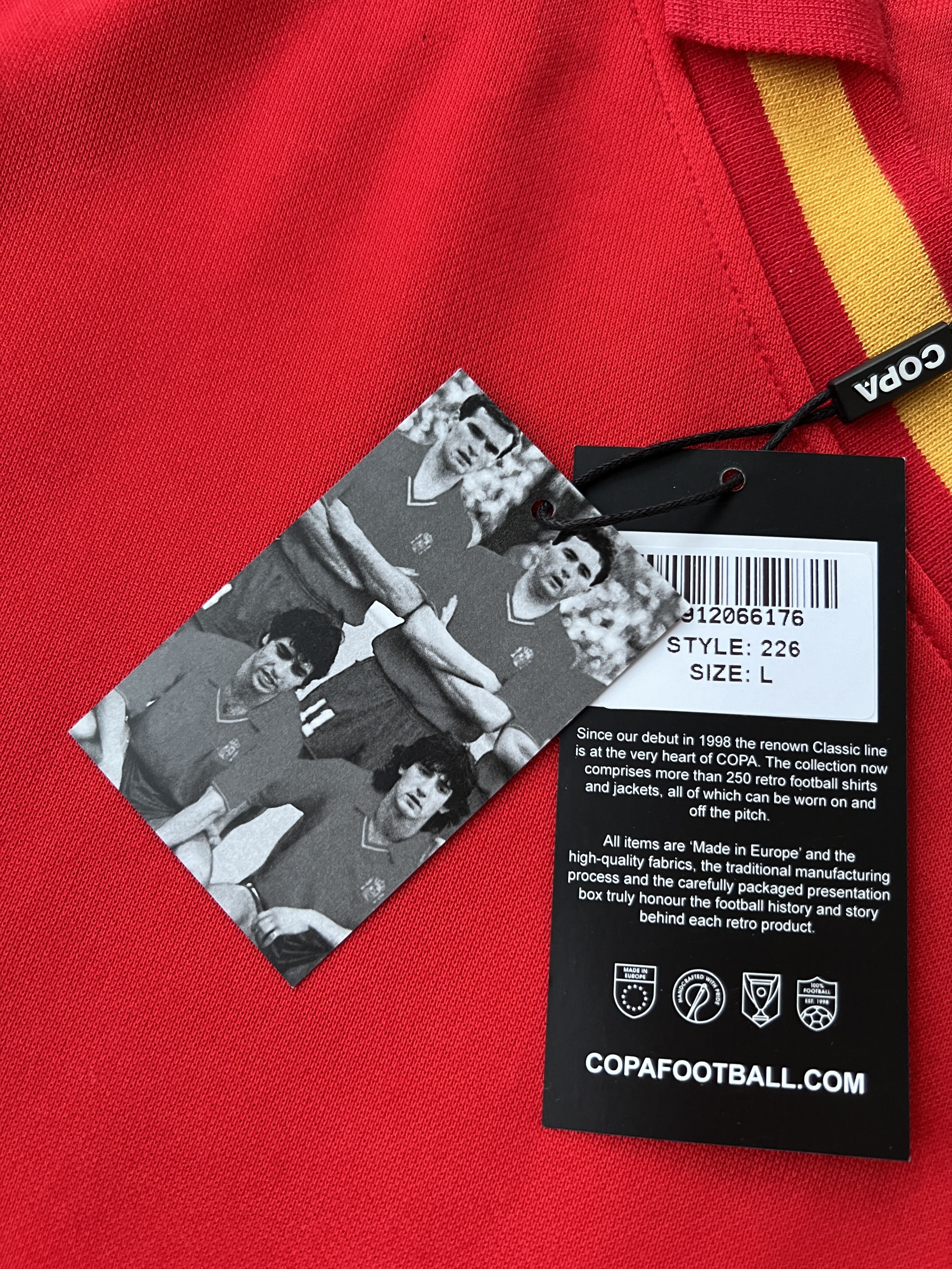 Other COPA SPAIN 1988 RETRO FOOTBALL SHIRT Size US L / EU 52-54 / 3 - 3 Thumbnail