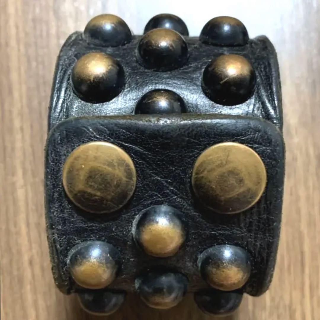 Undercover UNDERCOVER Studded Leather Strap Watch Black Size ONE SIZE - 3 Thumbnail
