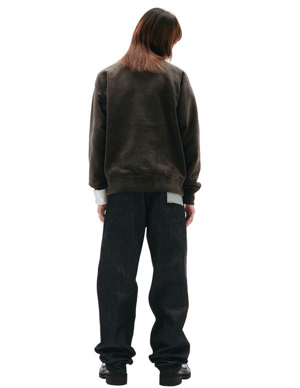 Saint Michael Cracked Planet Crewneck Sweatshirt Size US L / EU 52-54 / 3 - 3 Thumbnail