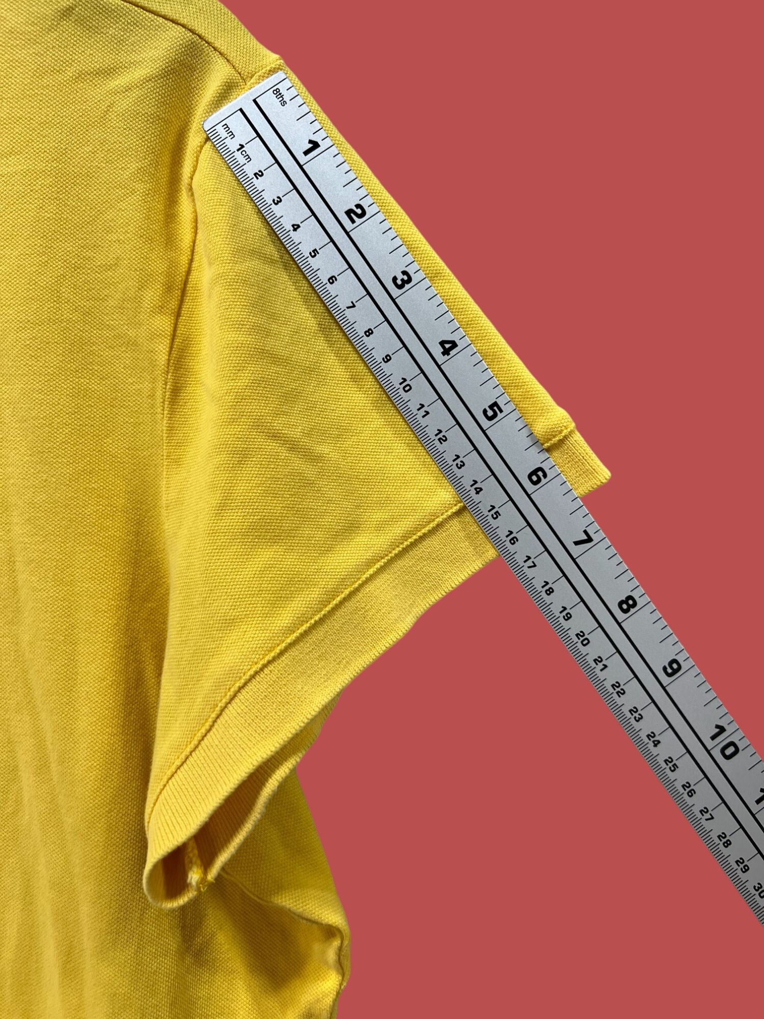 Tommy Hilfiger Tommy Hilfiger - Men's Short Sleeve Polo Shirt - Yellow - Me Size US M / EU 48-50 / 2 - 6 Thumbnail