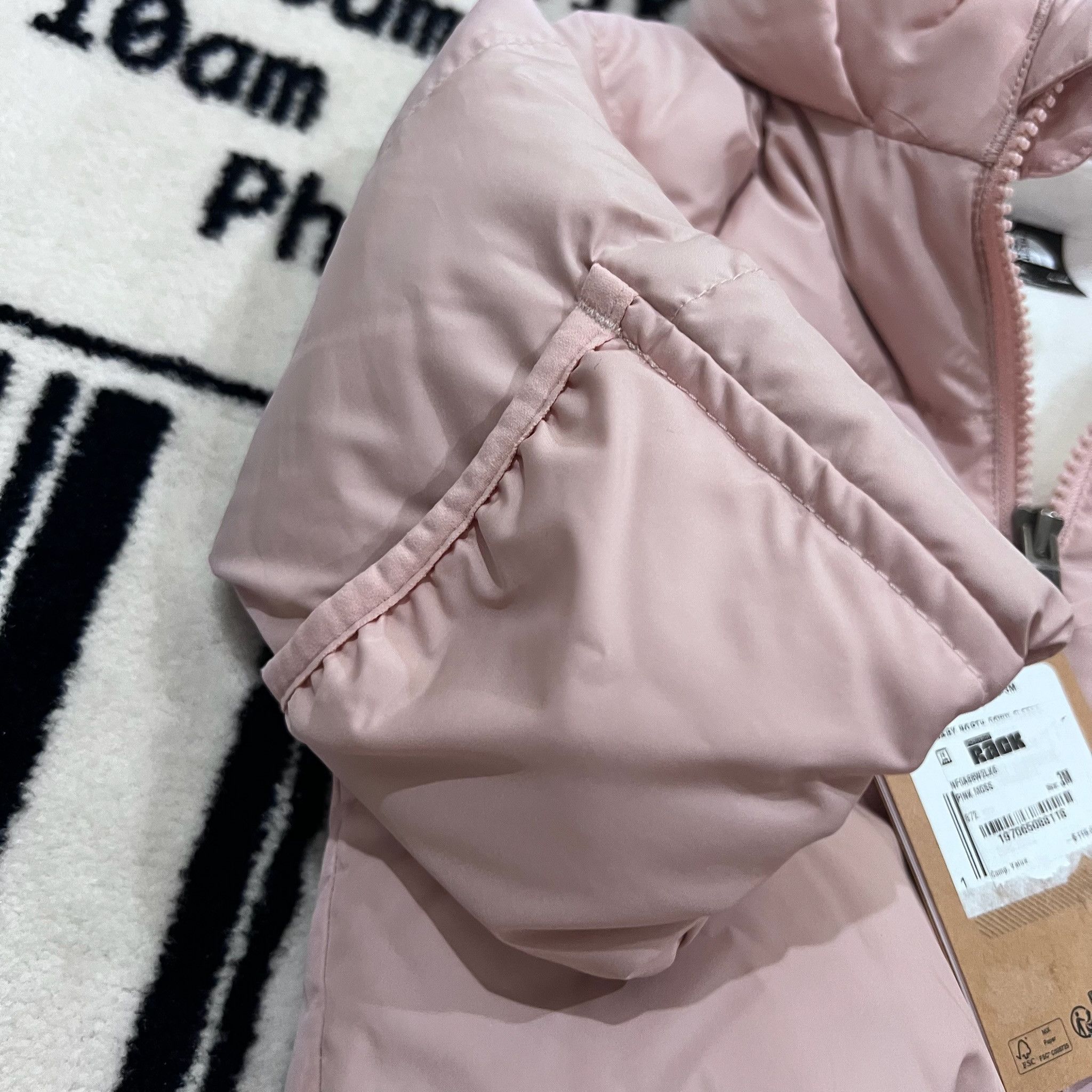 The North Face North Face Baby Puffer Fleece Jacket in Pink Moss Size XS / US 0-2 / IT 36-38 - 8 Thumbnail