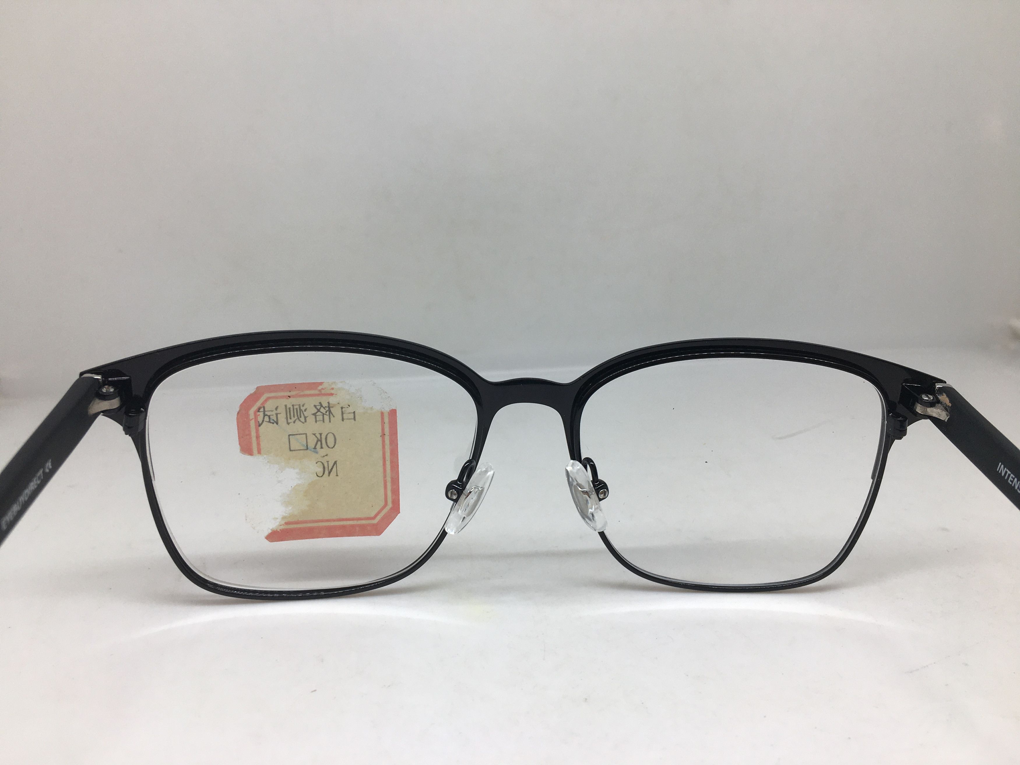 Other Eyebuydirect intense Matte Black Square Eyeglasses Frame Size ONE SIZE - 5 Thumbnail