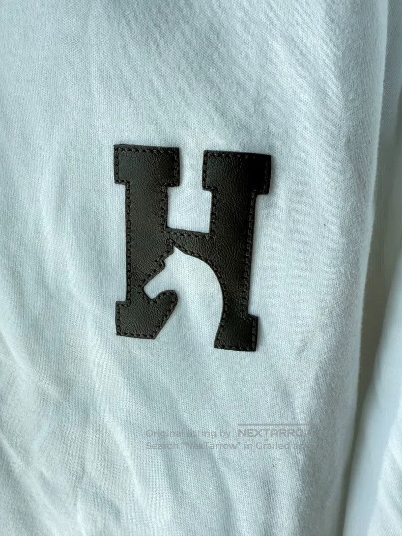 Hermes Hermes Leather detail cotton T-shirt, white, 100% cotton Size US L / EU 52-54 / 3 - 2 Thumbnail