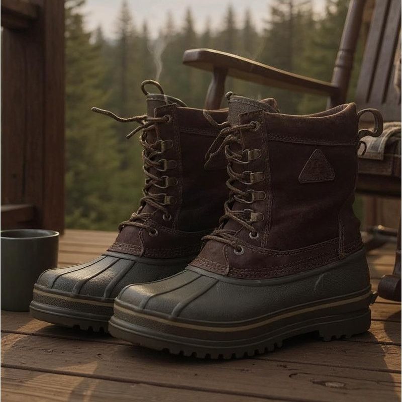 Rocky Boots Rocky Jasper Trac Winter Insulated Boots Brown Mens 8 Size US 8 / EU 41 - 1 Thumbnail