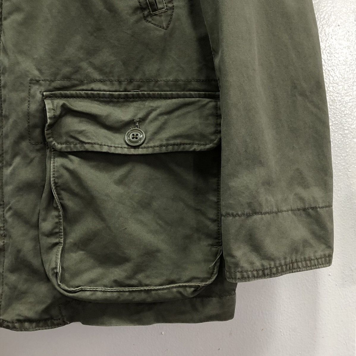 Gap GAP Men’s Green Utility Military Jacket Size US M / EU 48-50 / 2 - 8 Thumbnail