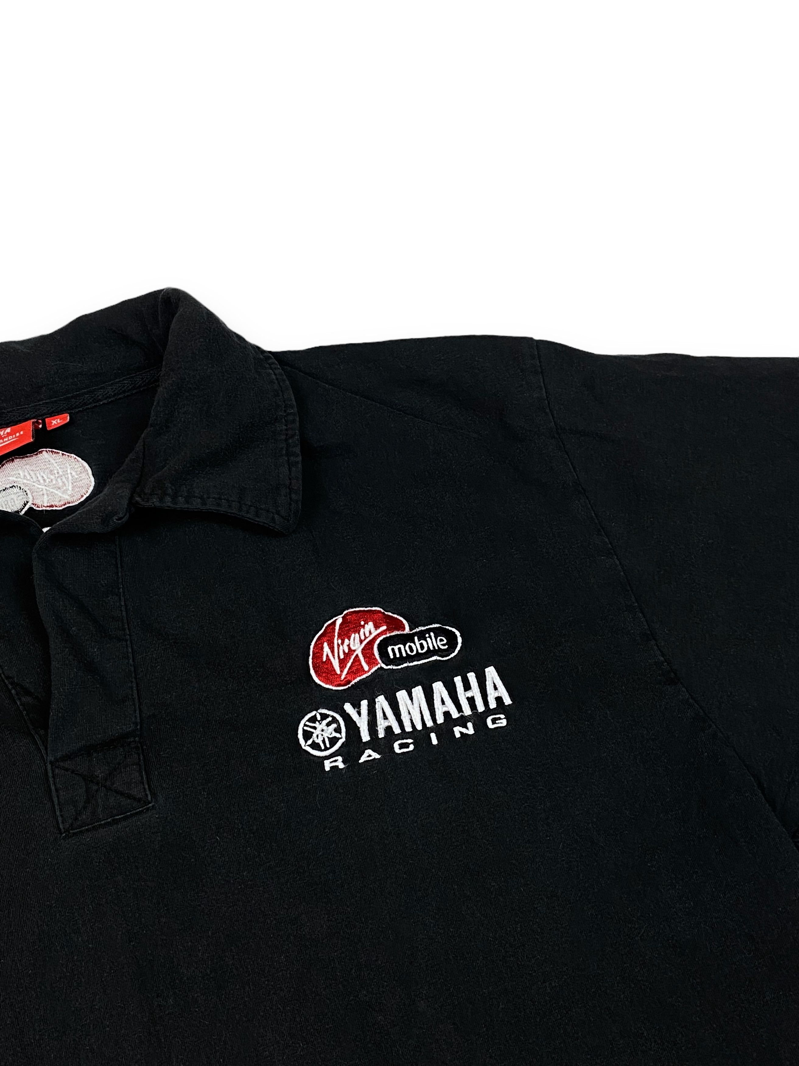 Yamaha Vintage YAMAHA Black Many Logos Polo Shirt Y2k M698 Size US L / EU 52-54 / 3 - 5 Thumbnail