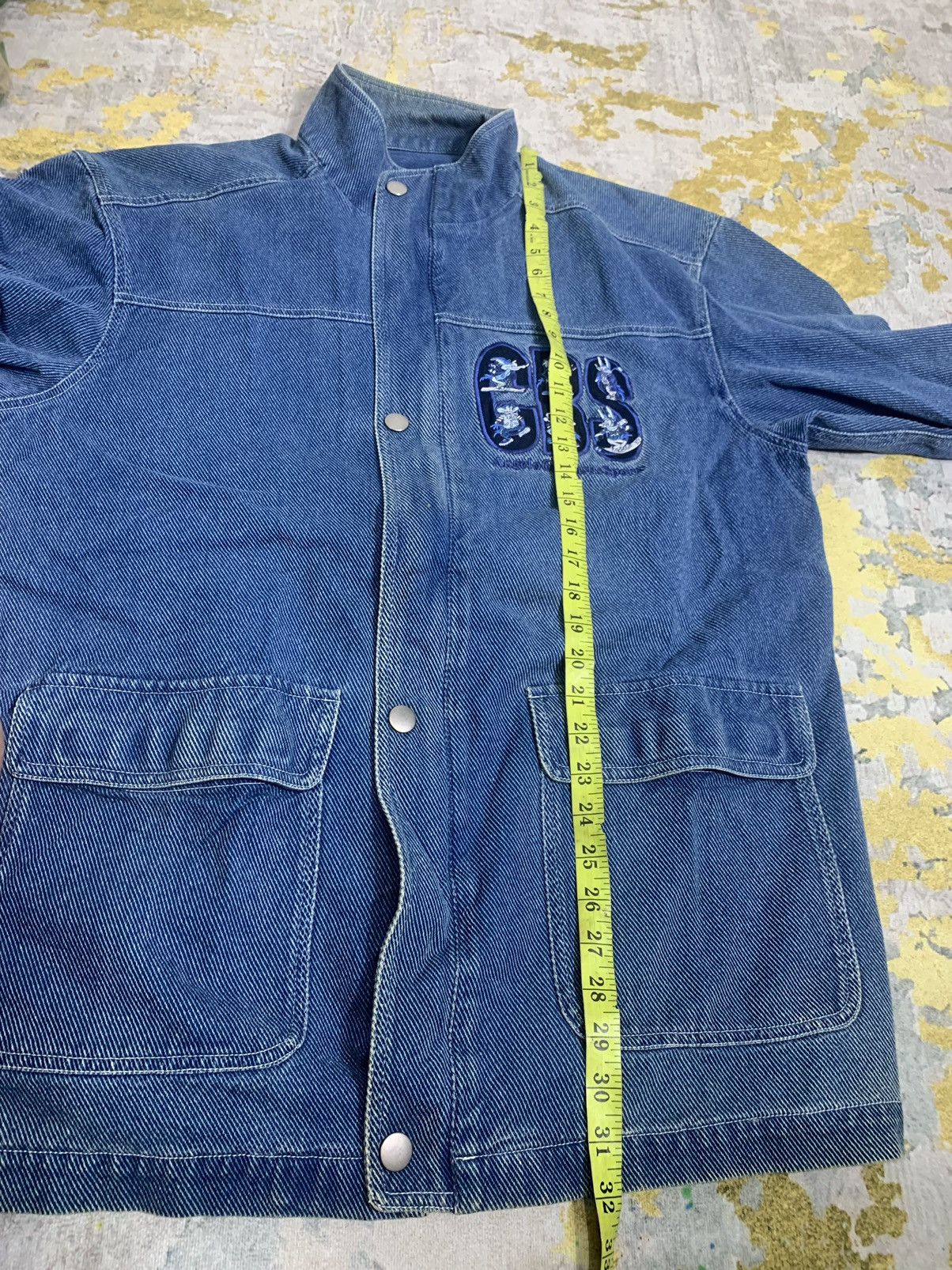 Japanese Brand Vintage Angelo Garbasus Chore Worker Jacket Size US L / EU 52-54 / 3 - 14 Thumbnail
