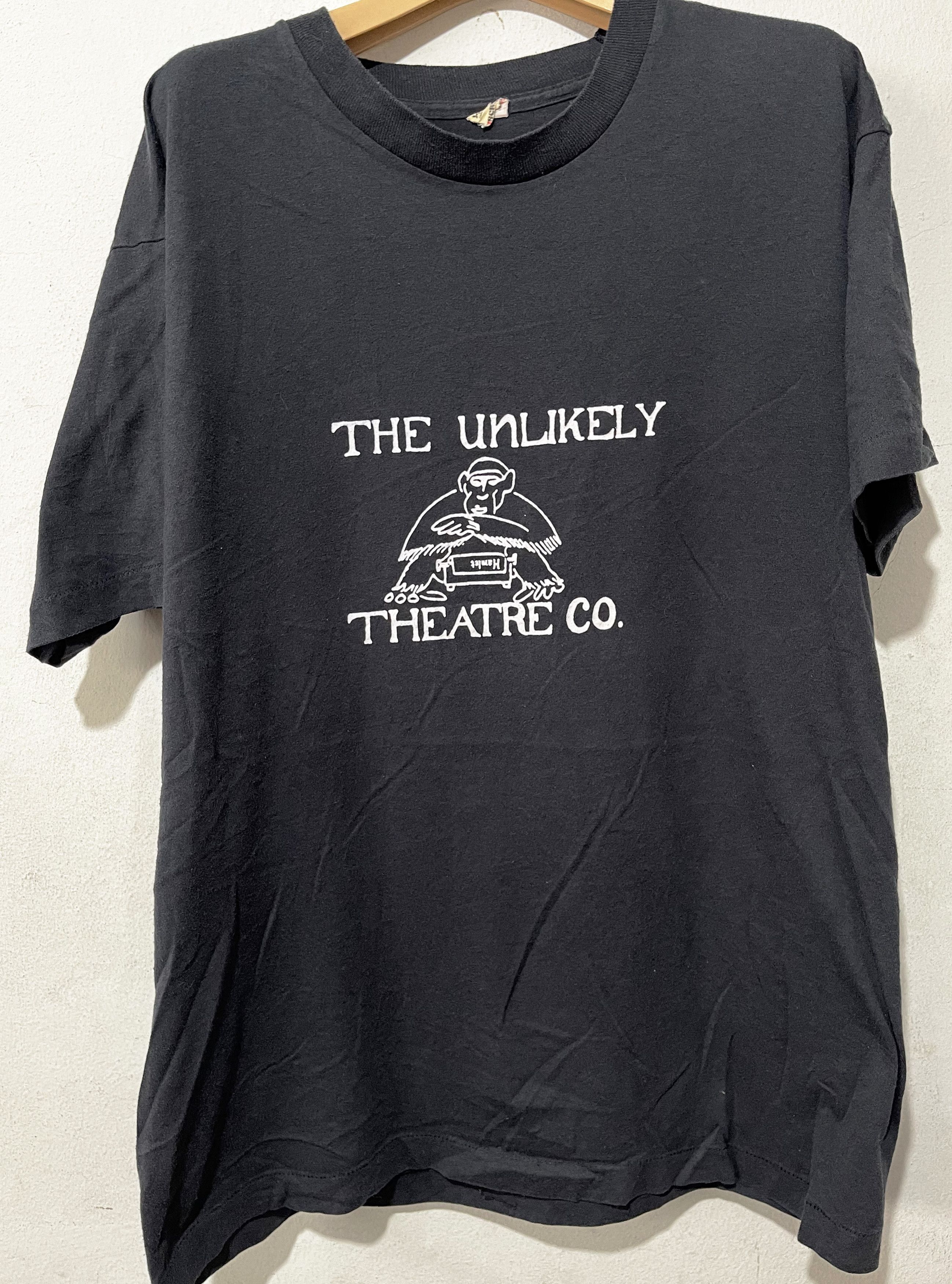 Band Tees × Vintage Vintage 80s The Unlikely Theatre Shirt Size US XL / EU 56 / 4 - 1 Thumbnail