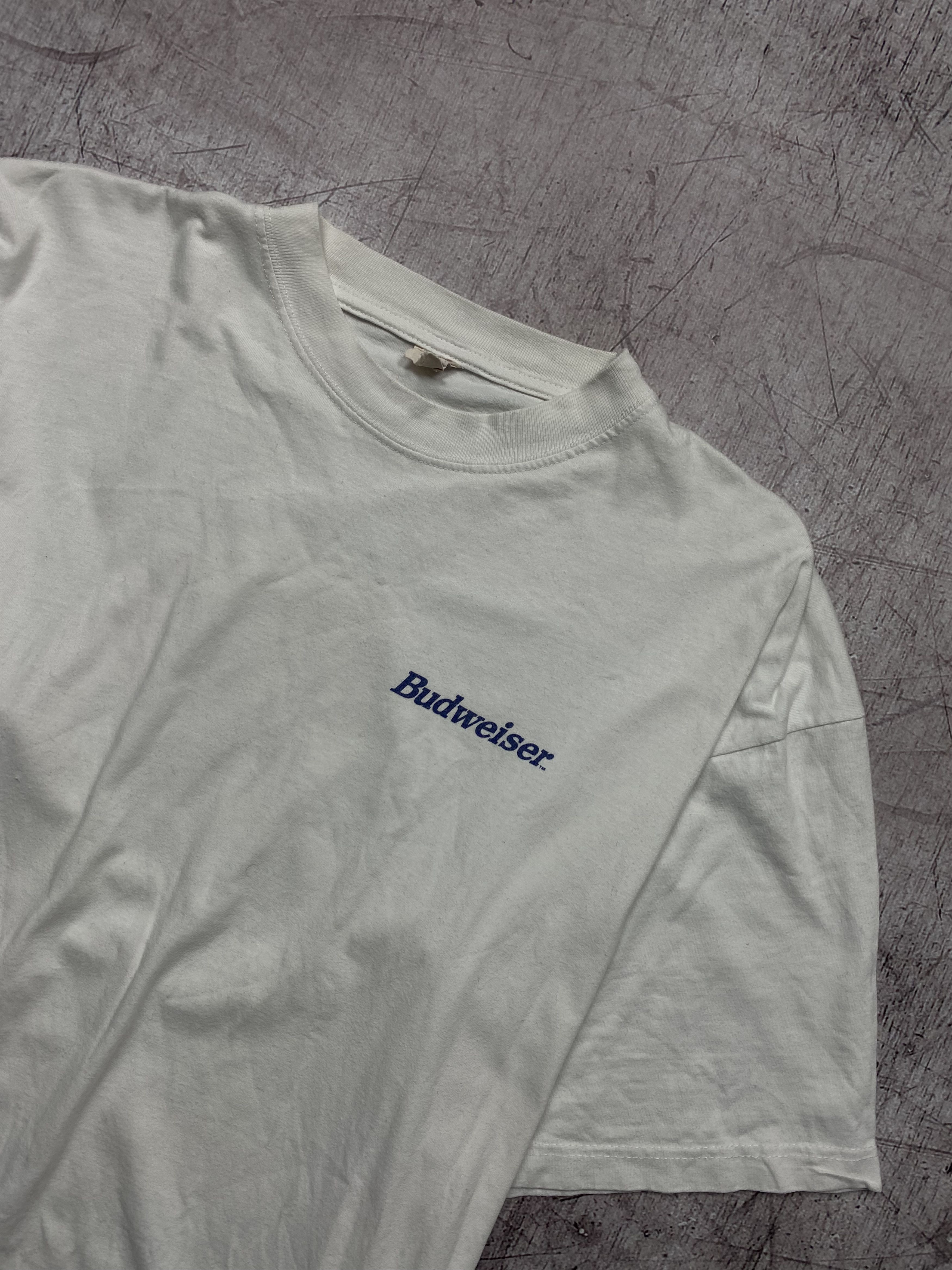 Budweiser × Vintage Budweiser Vintage Bud World t-shirt tee Size US XL / EU 56 / 4 - 4 Thumbnail
