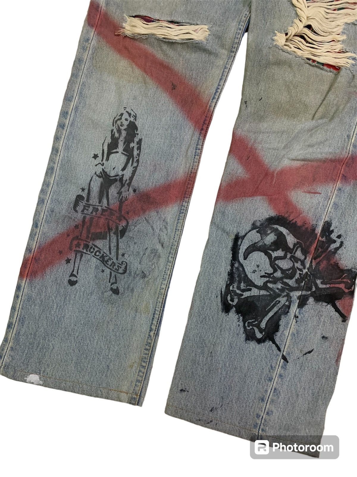 Levi's Vintage Clothing 💥Vintage Levi’s Art Denim Size US 31 - 7 Thumbnail