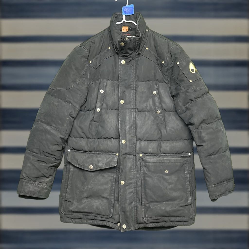 Moose Knuckles Moose Knuckles 3Q Jacket Mens XL Goose Down Puffer Zip Up Long Hiking Outdoor Jacket Size US XL / EU 56 / 4 - 1 Thumbnail