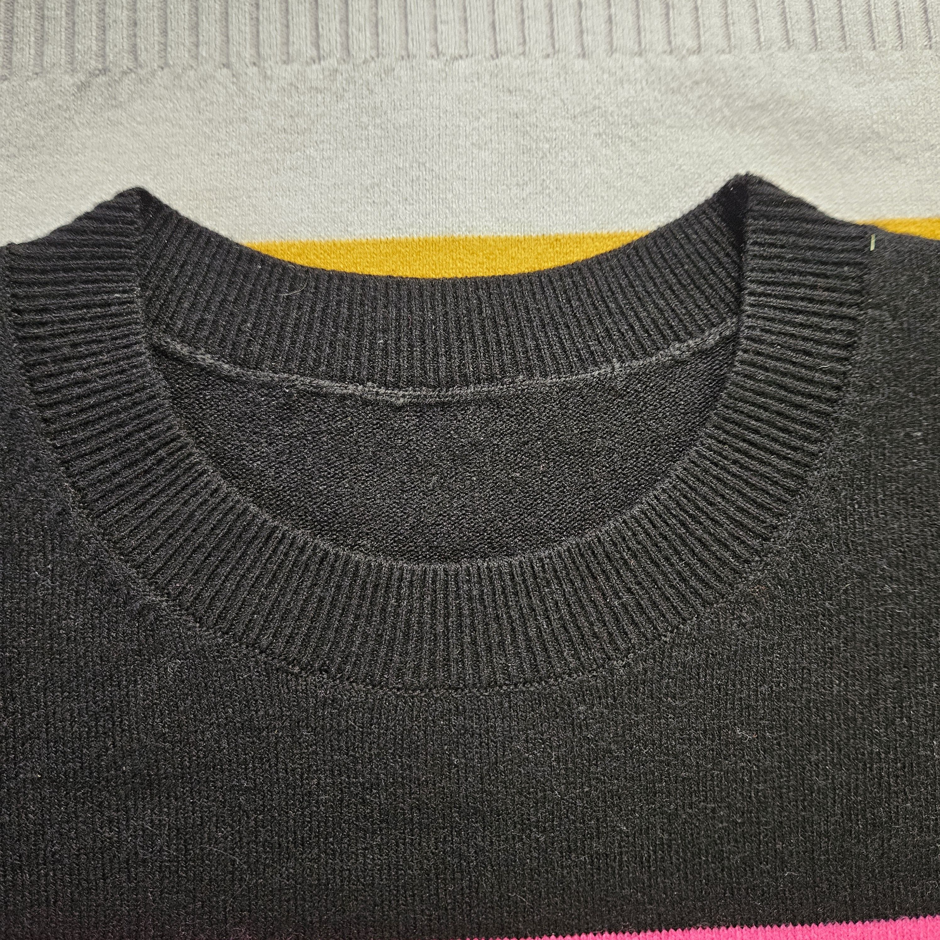 French Connection French Connection Size L/XL Sweater Colorblock Stripe Tight Size L / US 10 / IT 46 - 6 Thumbnail
