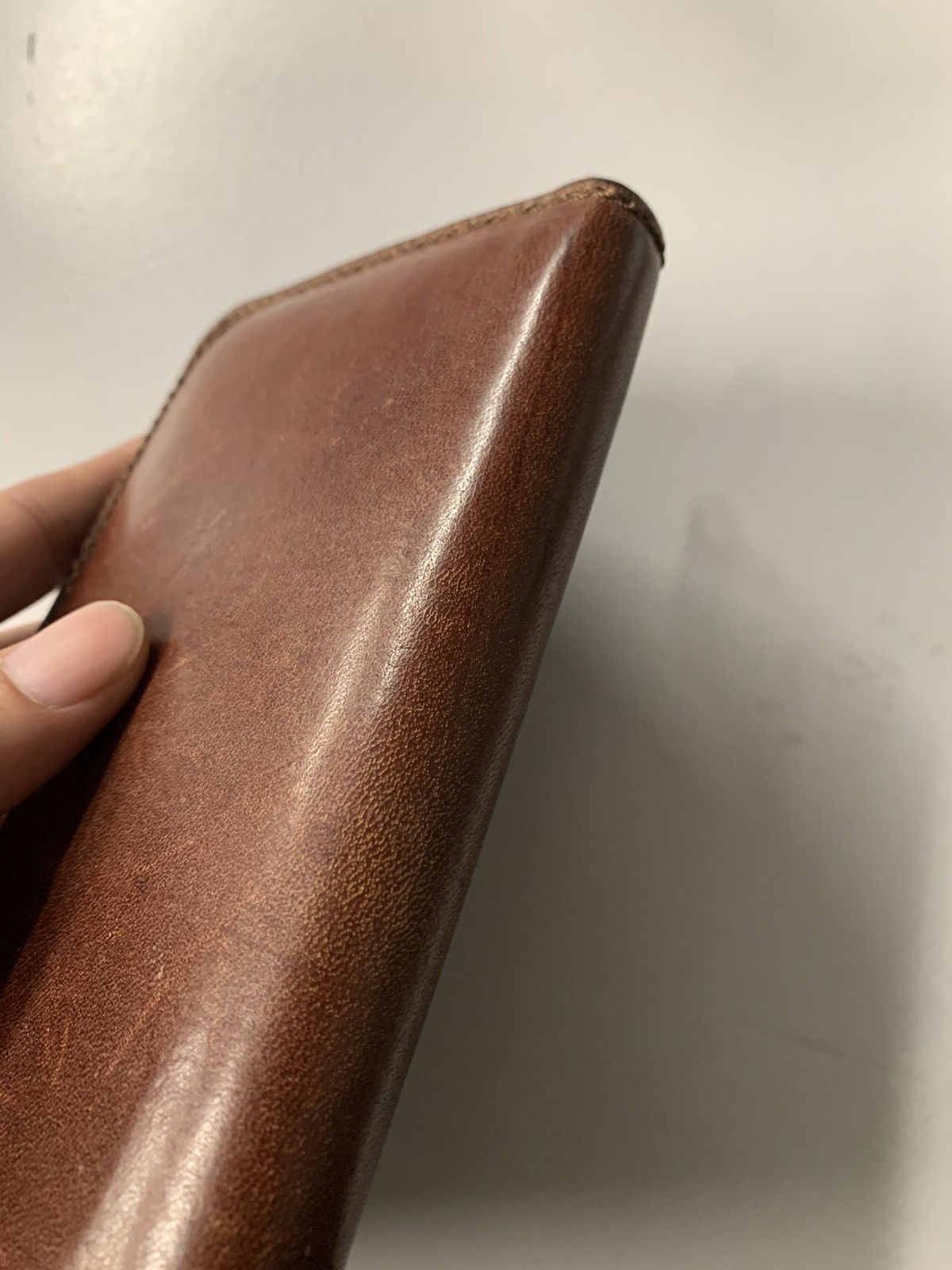 Japanese Brand × Leather × Porter RARE Porter Leather Zipper Wallet Size ONE SIZE - 8 Thumbnail