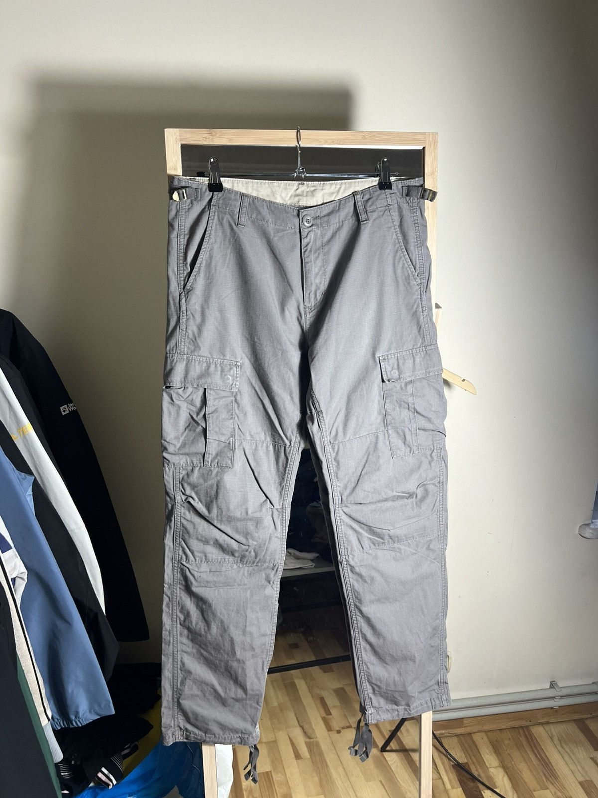 Carhartt Carhartt Vintage Cargo Pants Grey Workwear Utility Aviation Size US 32 / EU 48 - 6 Thumbnail