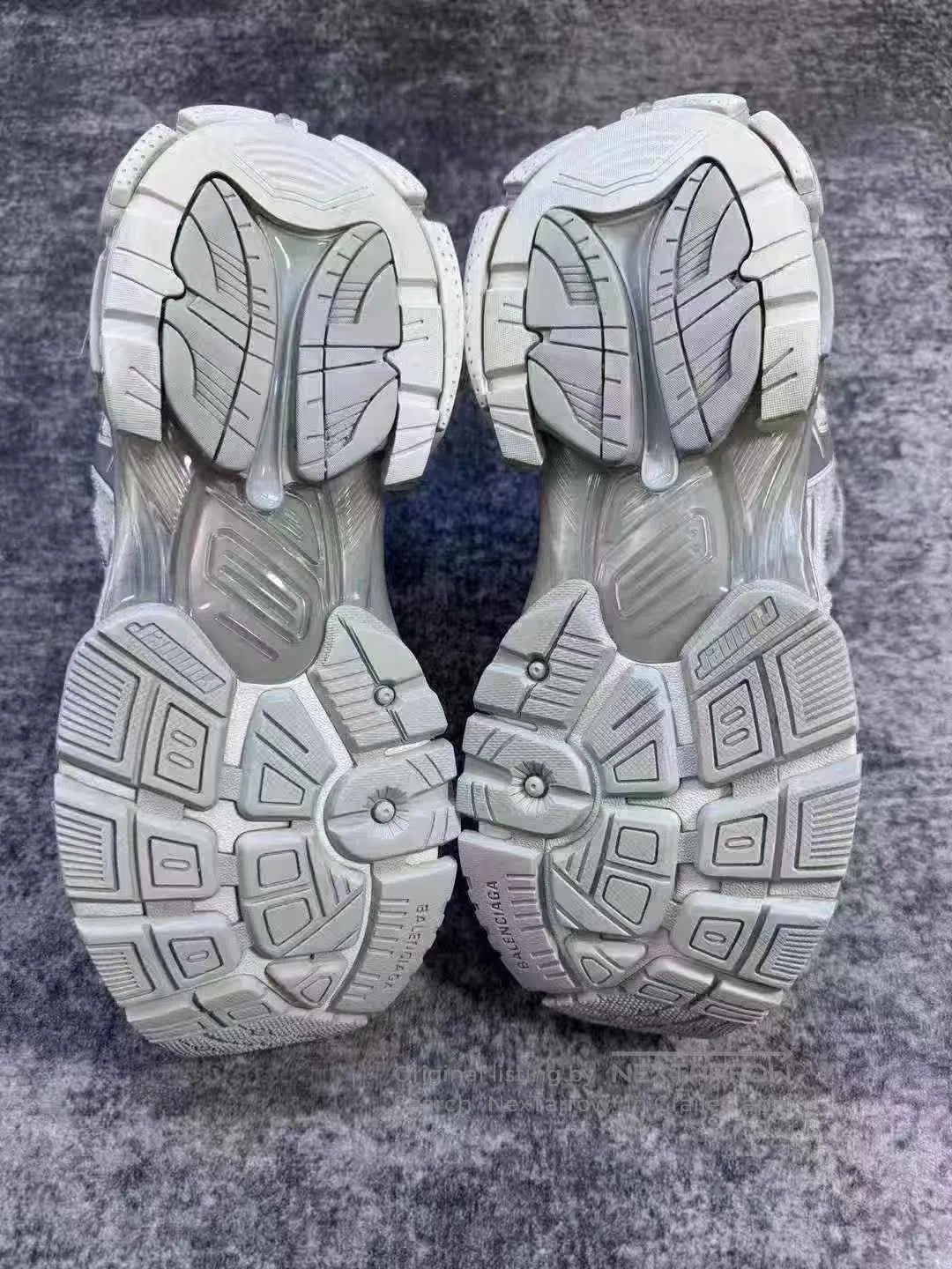 Balenciaga Balenciaga Silver Runner Running Shoes. Size US 7 / EU 40 - 7 Thumbnail