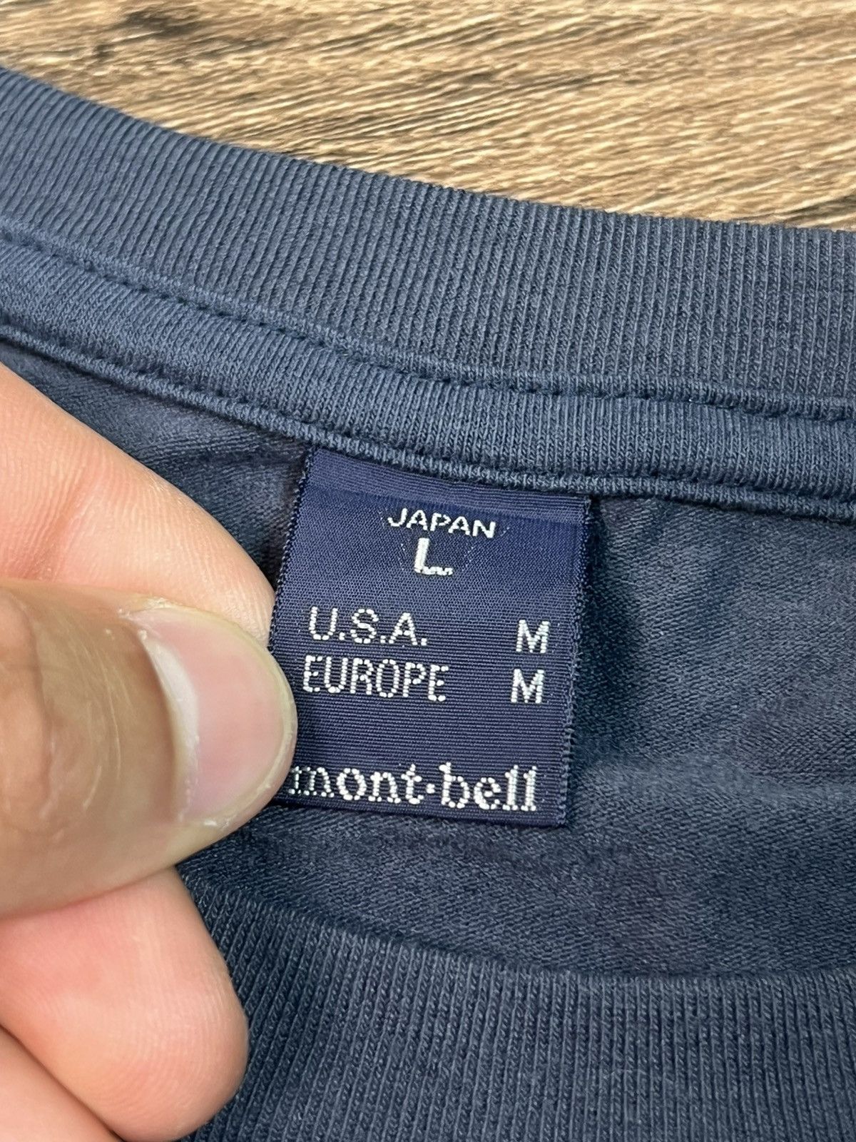 Montbell Montbell Archive Gorpcore T-Shirt Mini Logo Japan Size US L / EU 52-54 / 3 - 5 Thumbnail