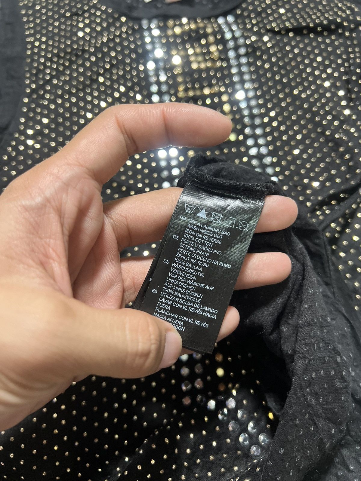 Versace Versace x H&M Black Studded Sleeveless Size S / US 4 / IT 40 - 5 Thumbnail