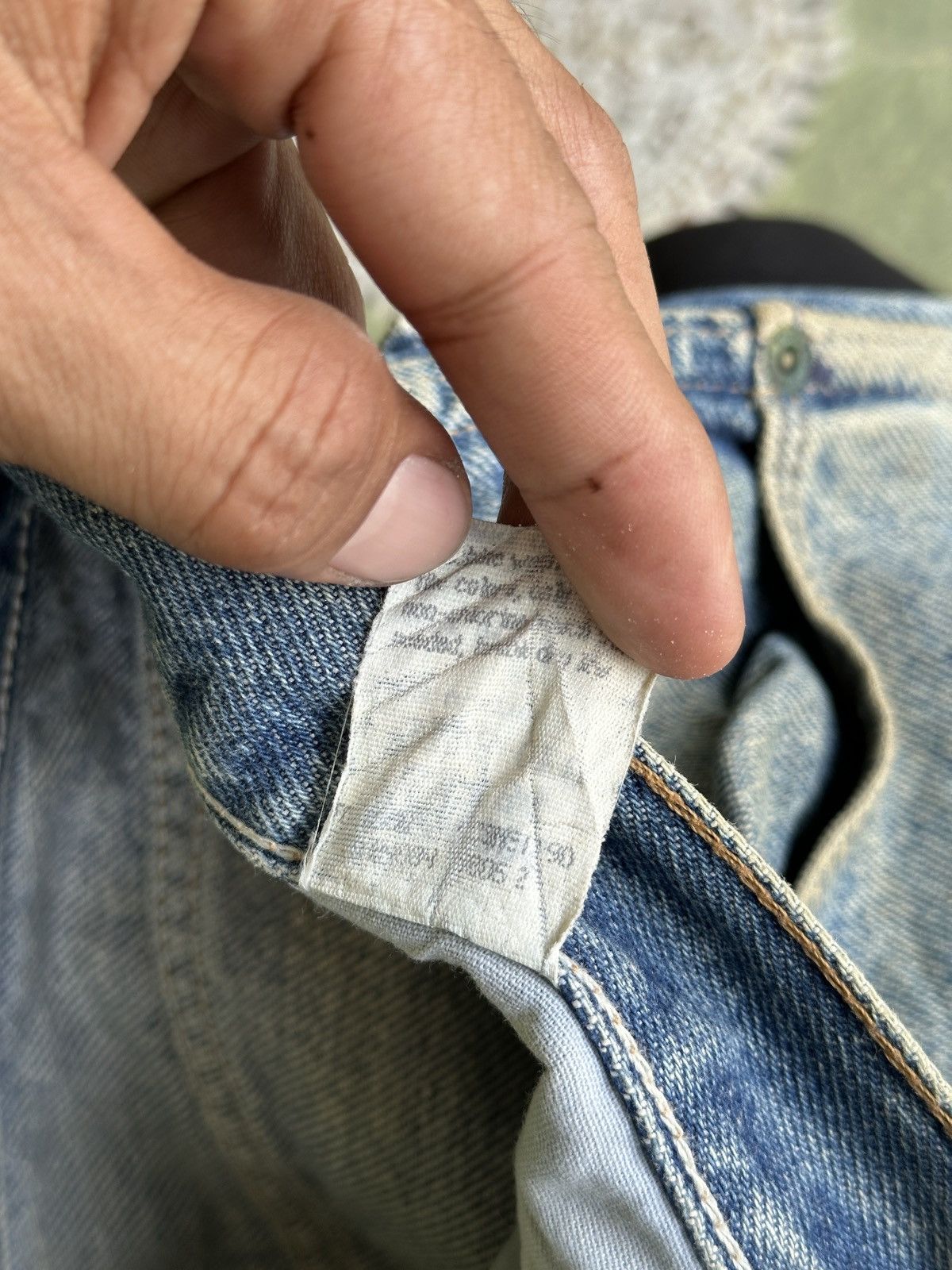 Kapital Vintage Wrangler Distress Patchwork Style 🎌💥 Size US 32 / EU 48 - 10 Thumbnail