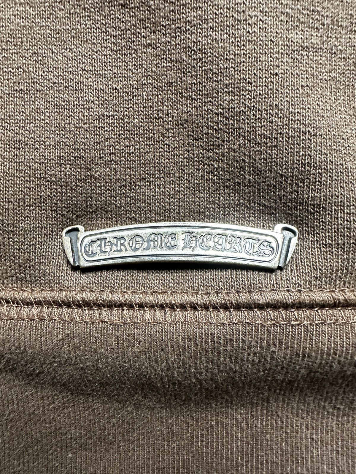 Chrome Hearts Chrome Hearts Slo Ride Brown Quarter Zip Size US L / EU 52-54 / 3 - 8 Thumbnail