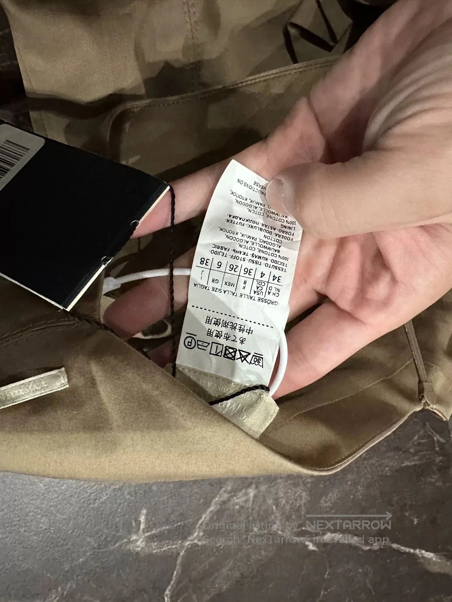 Max Mara MaxMara Khaki Pleated V. Size XL / US 12-14 / IT 48-50 - 4 Thumbnail
