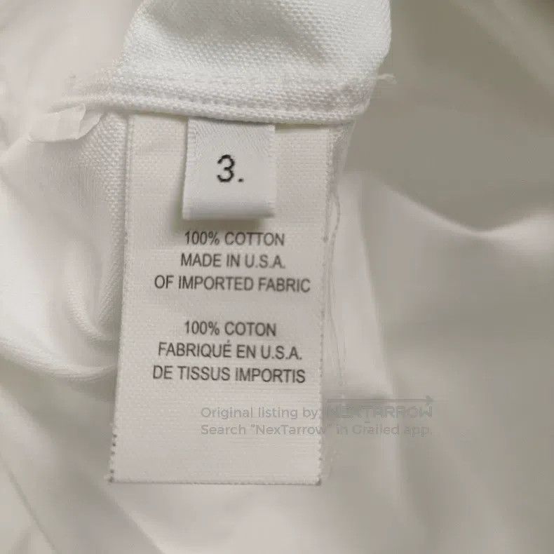 Thom Browne Thom Browne Single-breasted long-sleeved shirt Size US L / EU 52-54 / 3 - 7 Thumbnail