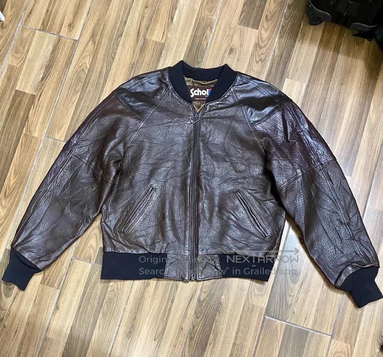 Other Pebbled cowhide motorcycle outdoor jacket Size US L / EU 52-54 / 3 - 1 Thumbnail