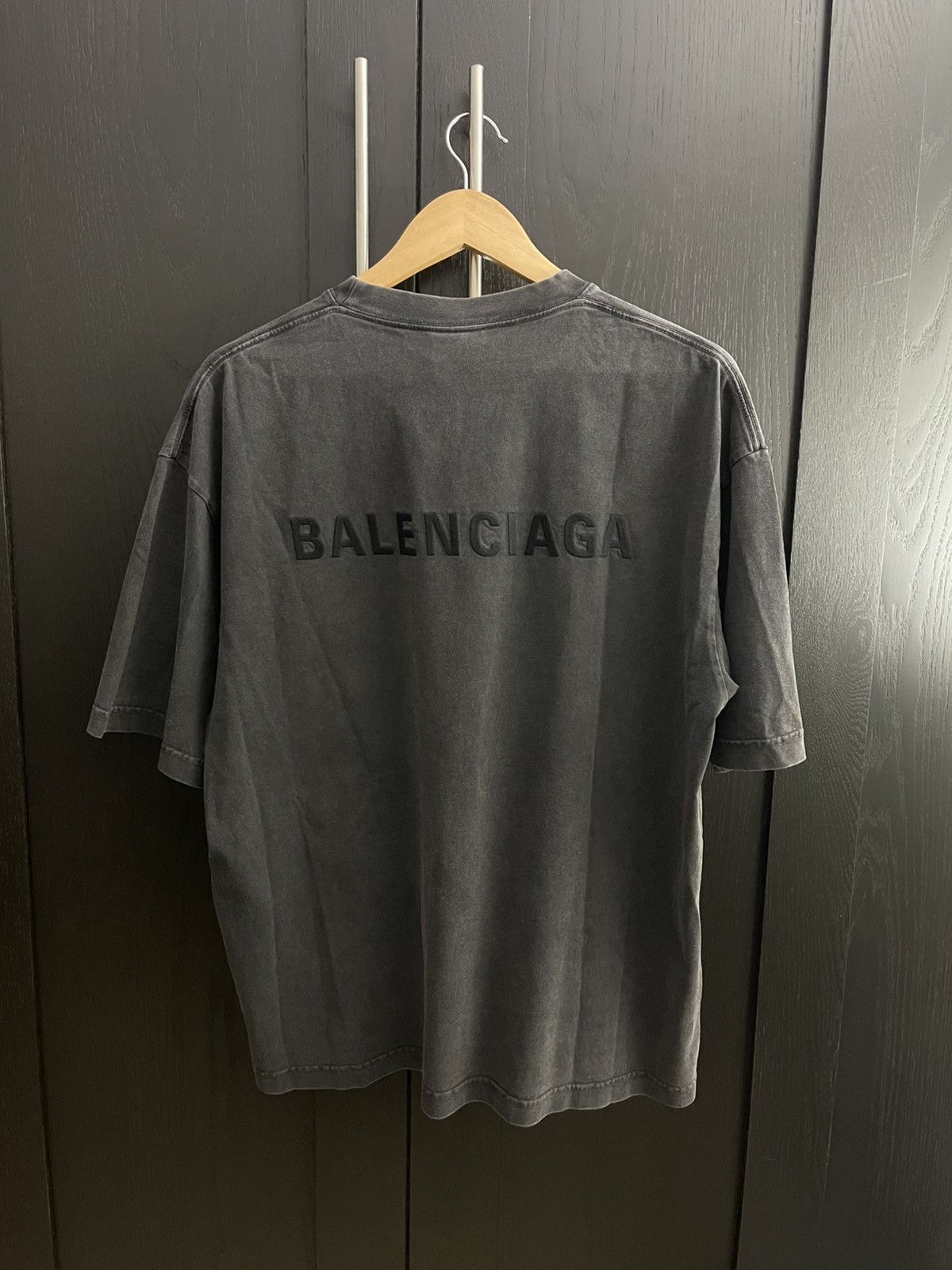 Balenciaga Vintage Black Embroidered T Size US S / EU 44-46 / 1 - 2 Thumbnail