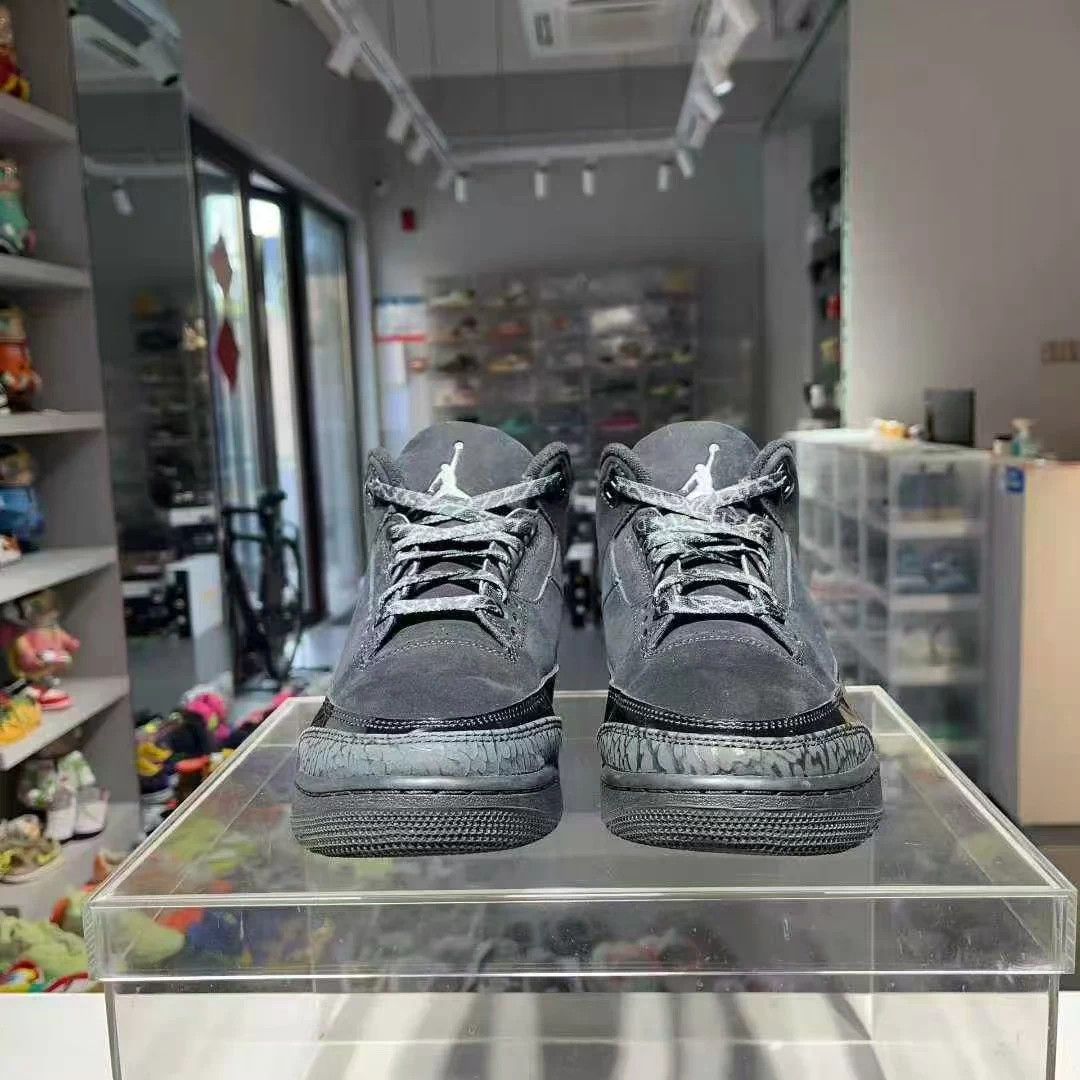 Air Jordan 3 Black Cat 45 US Worn