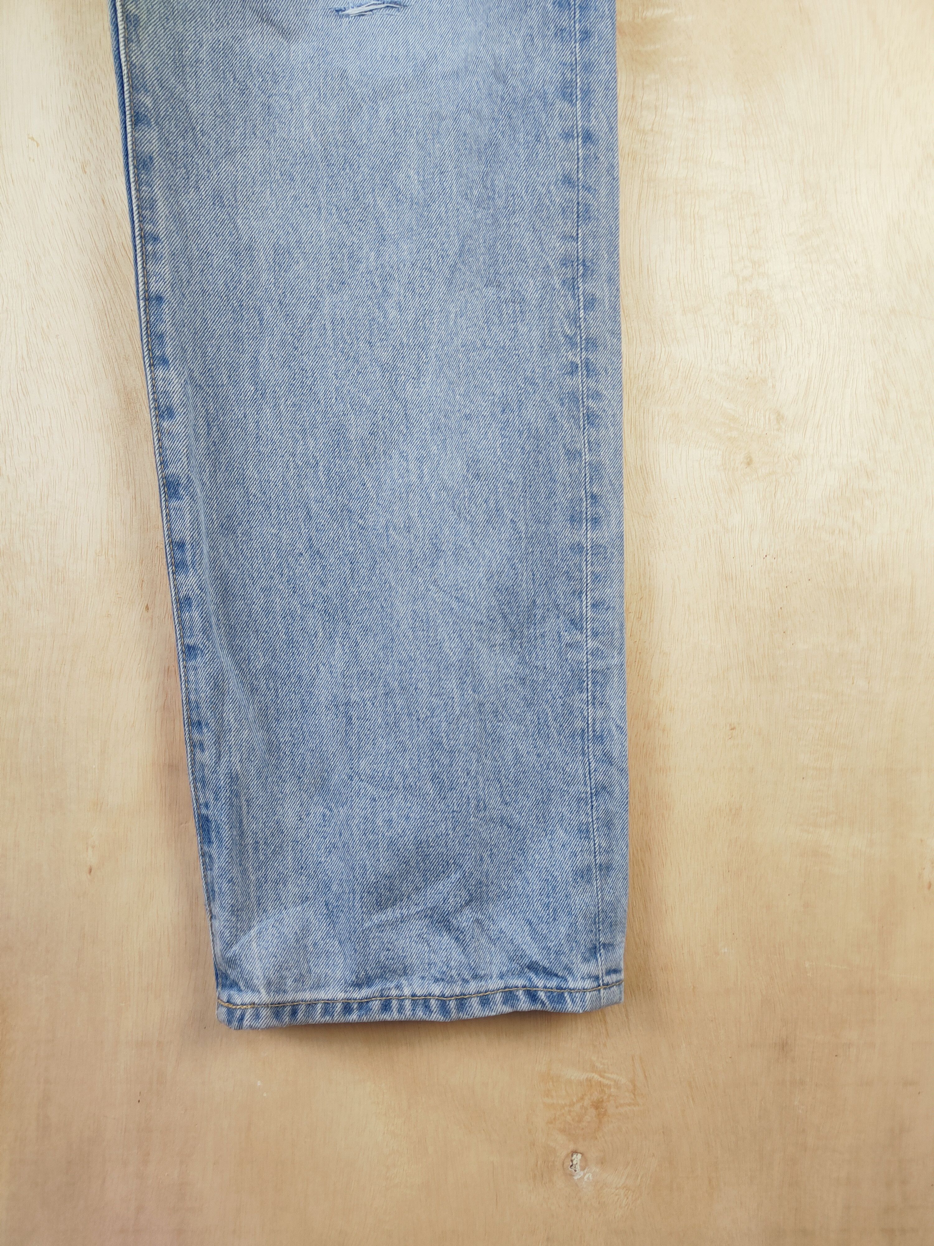 Japanese Brand Uniqlo Blue Distressed Ripped Jeans #S2657 Size US 38 / EU 54 - 6 Thumbnail