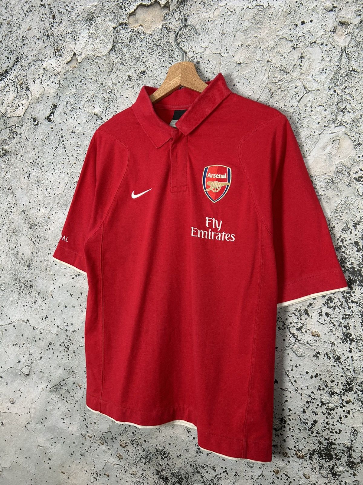 Nike Nike Arsenal London Polo Jersey Football Soccer Sport Size US M / EU 48-50 / 2 - 2 Thumbnail