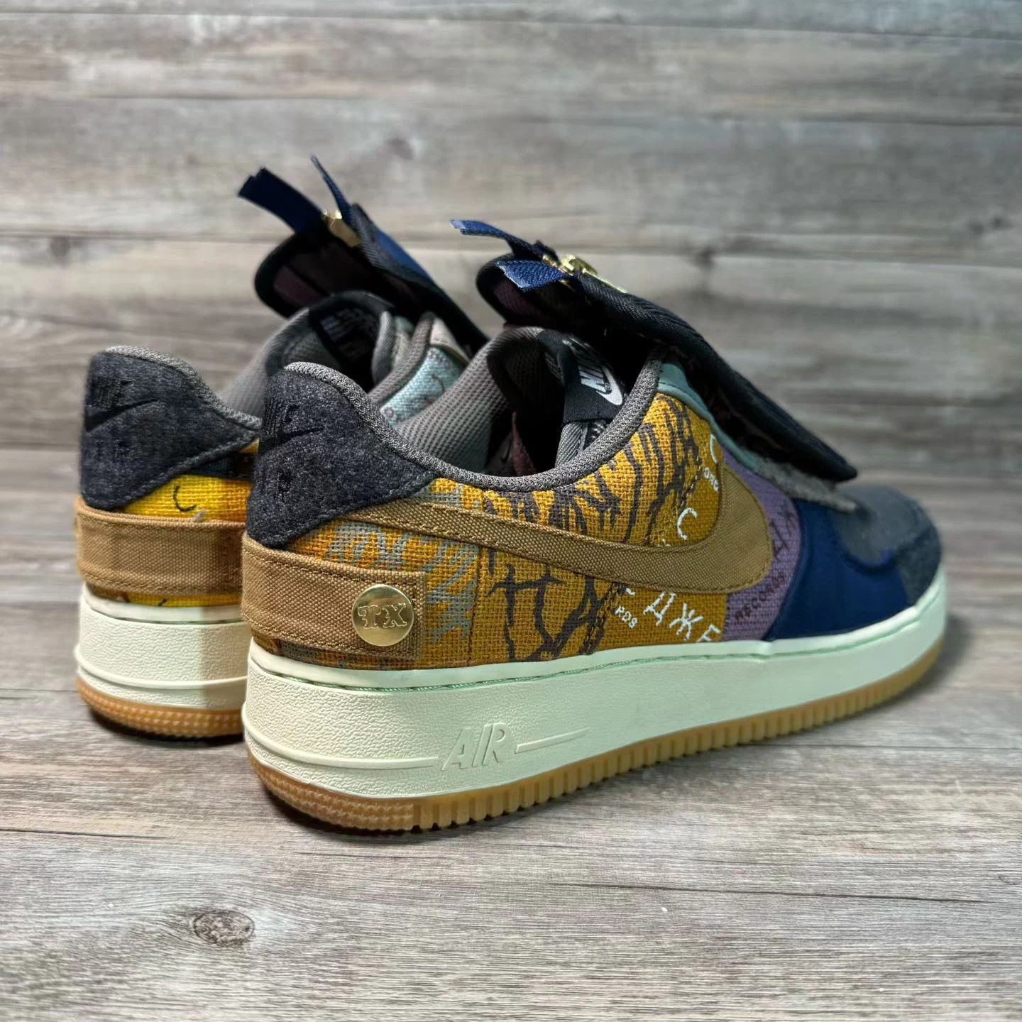 Nike TS x Nike Air Force 1 Colorblock 43 Size US 9.5 / EU 42-43 - 4 Thumbnail