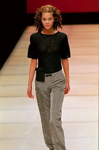 Emporio Armani Emporio Armani F/W 1999 Runway Cargo Nylon Pants Size 38 XS Size 26" / US 2 / IT 38 - 1 Thumbnail
