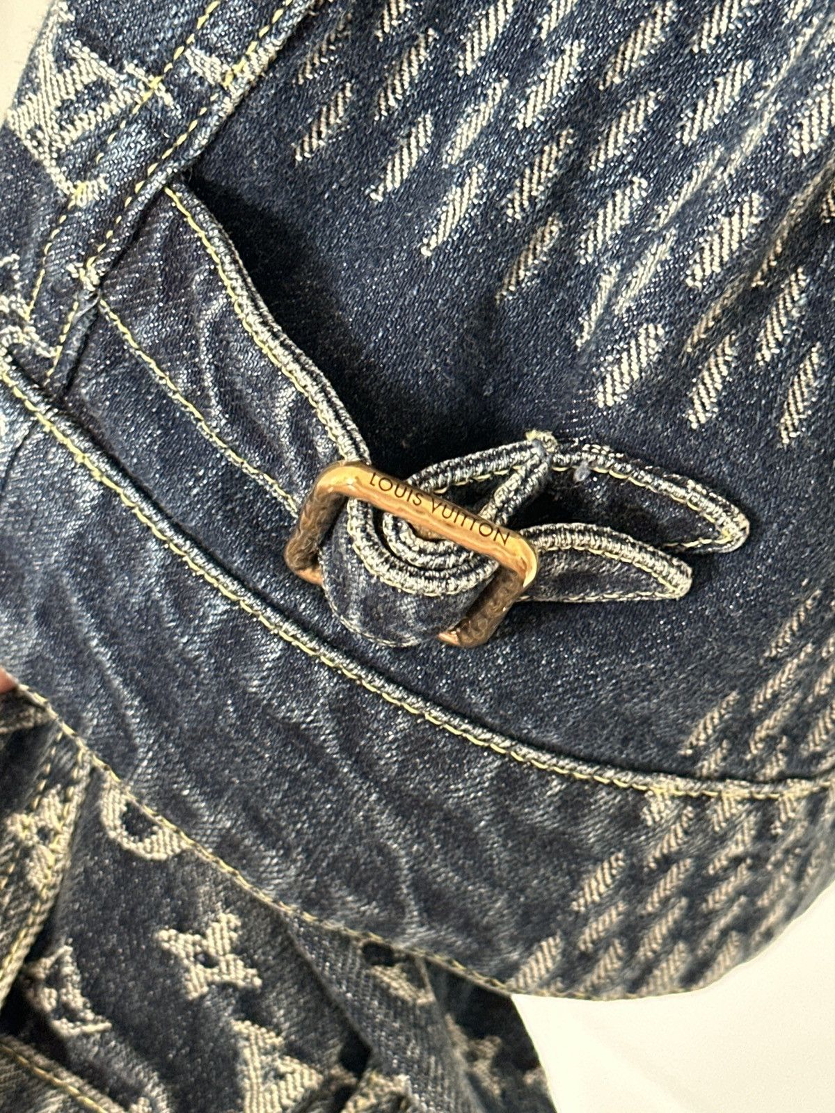 Louis Vuitton LV x Nigo Denim Jacket Size 50 Size US M / EU 48-50 / 2 - 14 Thumbnail