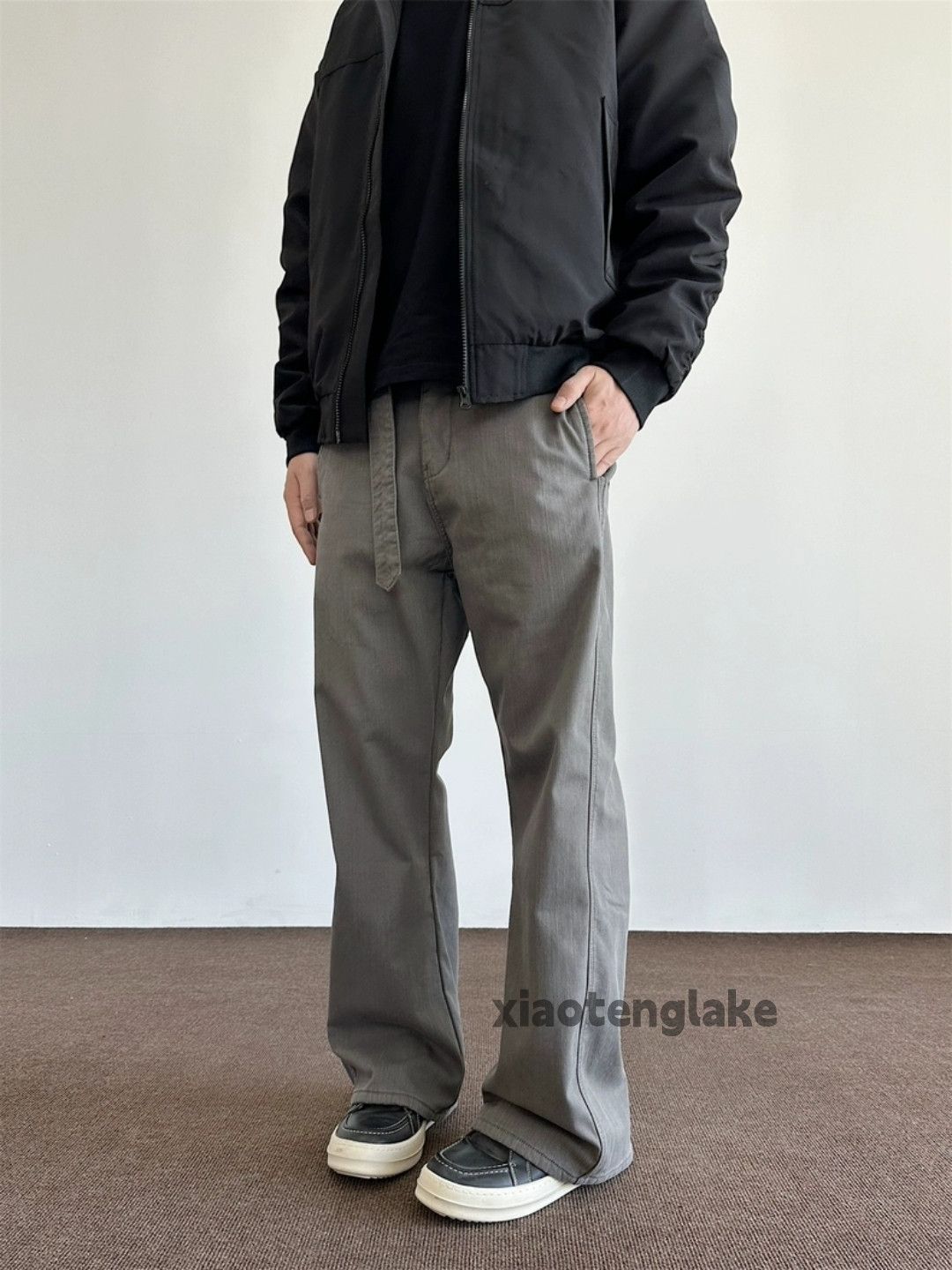 Designer × Japanese Brand × Vintage washed faded work loose bootcut yuppie pants Size US 34 / EU 50 - 6 Thumbnail