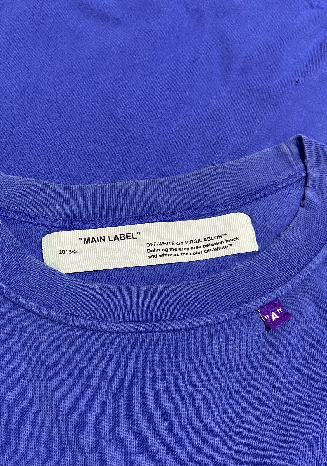 Off-White Off-White 2013 Seasonal Blue Pocket T-shirt Size US M / EU 48-50 / 2 - 4 Thumbnail