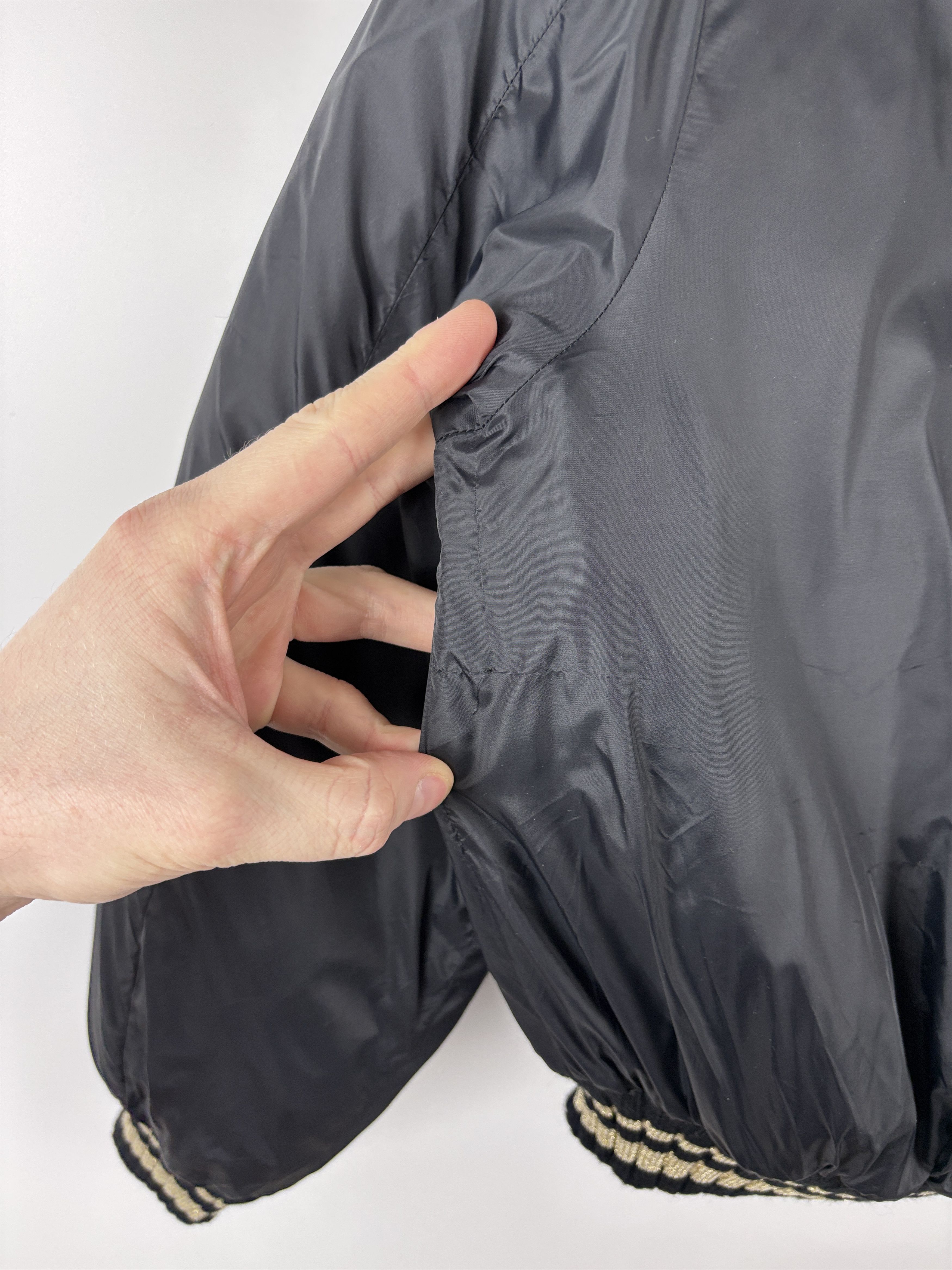 Iceberg Vintage Iceberg ICE B Down Bomber Jacket Womens Black Size S Size S / US 4 / IT 40 - 8 Thumbnail