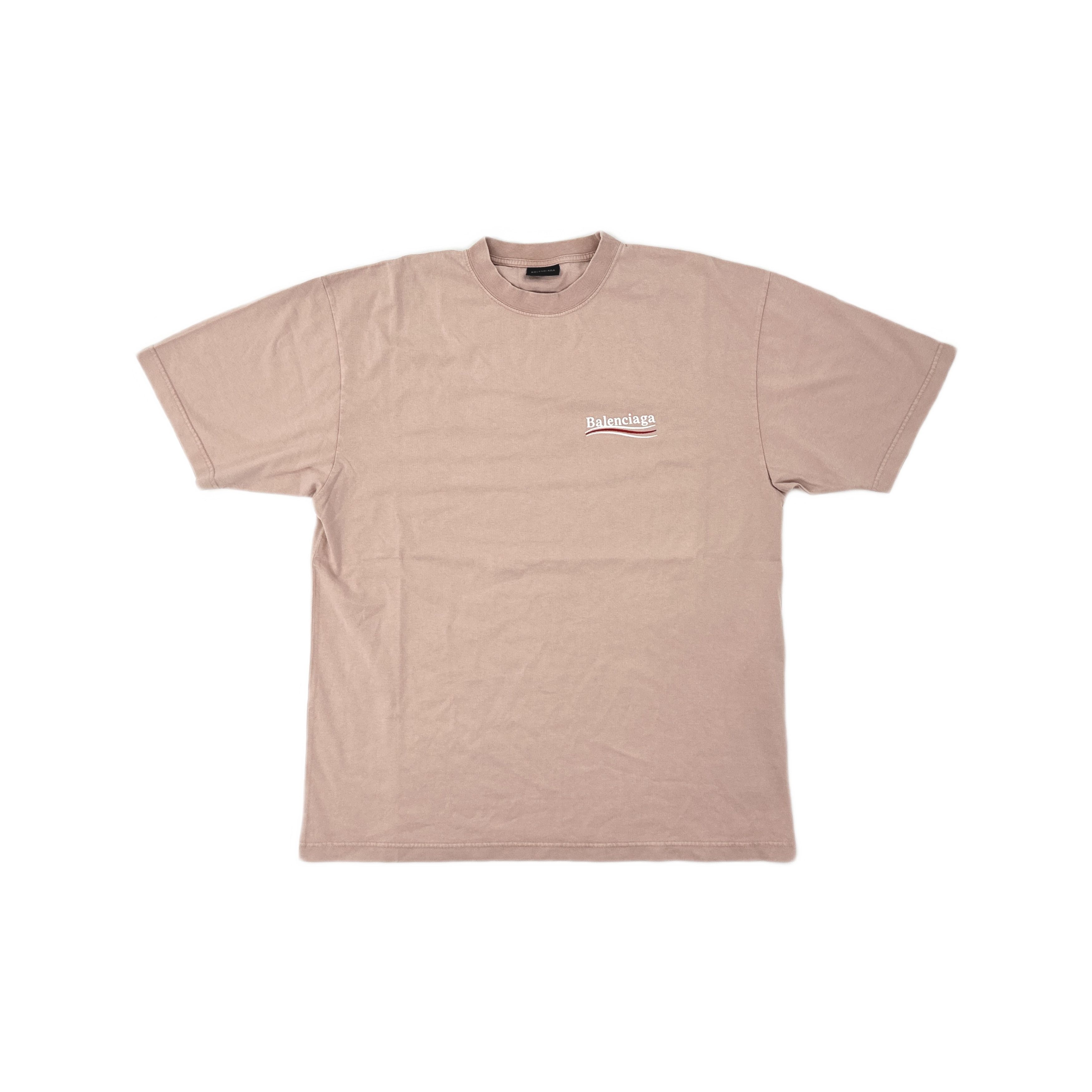 Balenciaga Balenciaga Wave Logo T-Shirt Size S Size S / US 4 / IT 40 - 1 Thumbnail